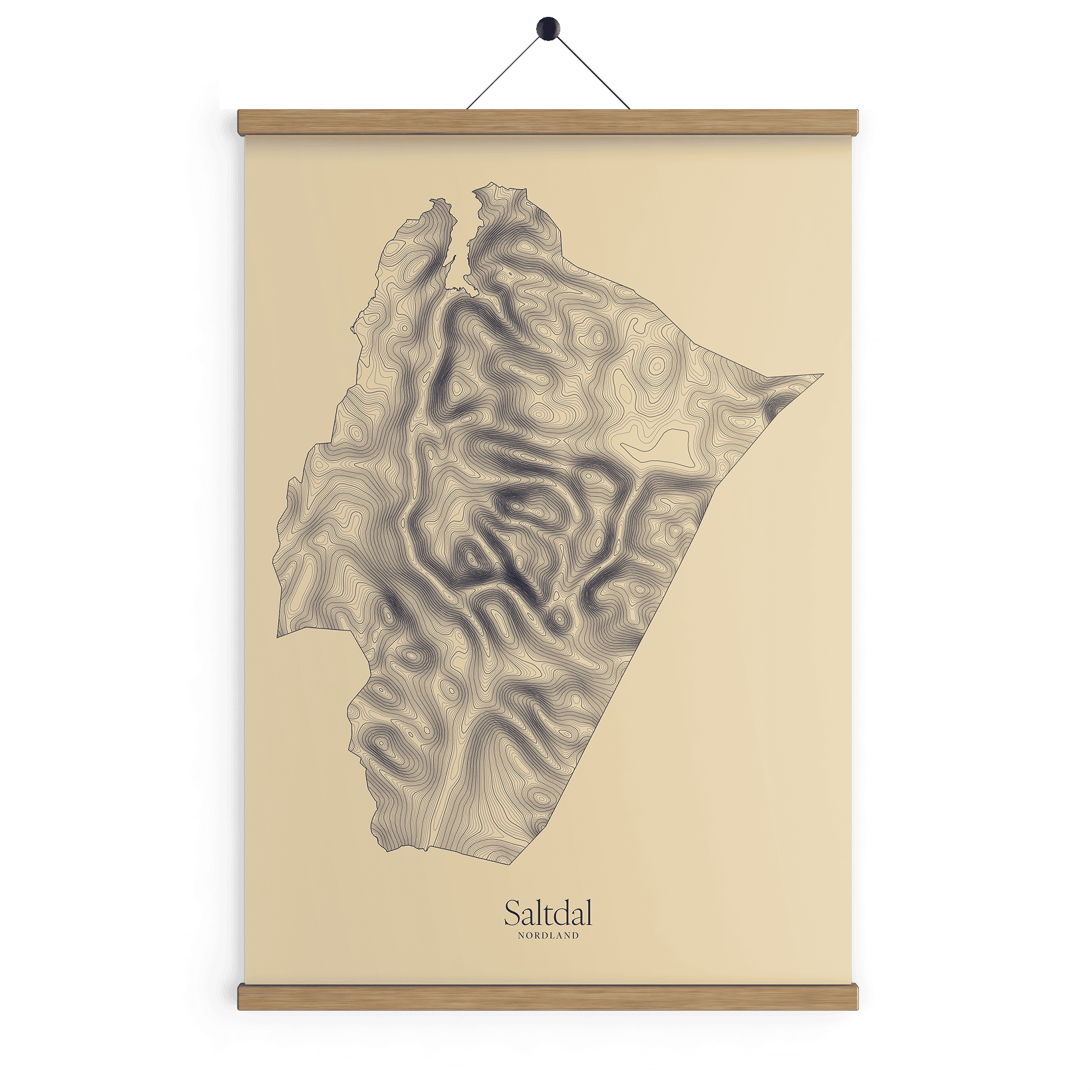 Saltdal kotekart - Sandstein
