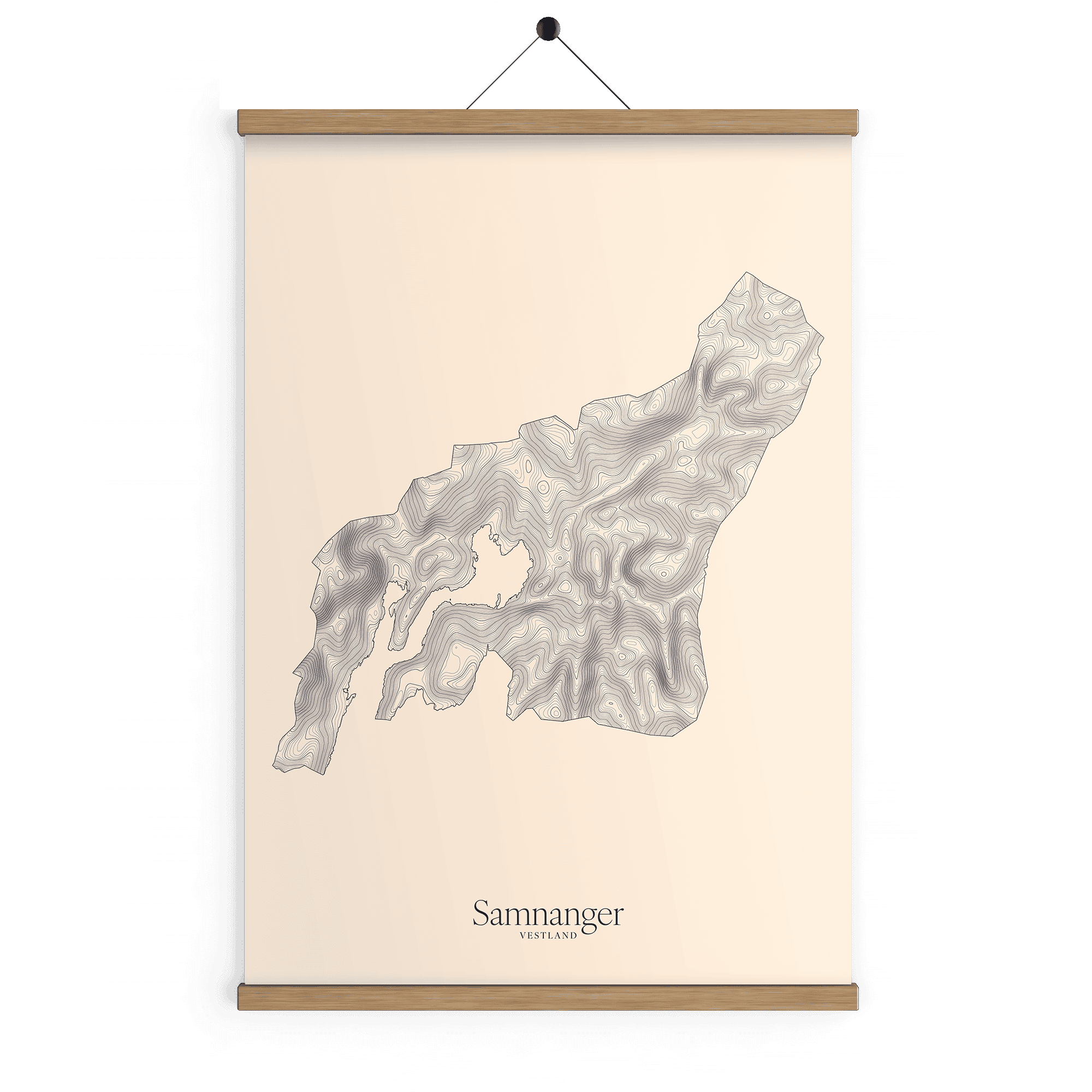Samnanger kotekart - Bomull