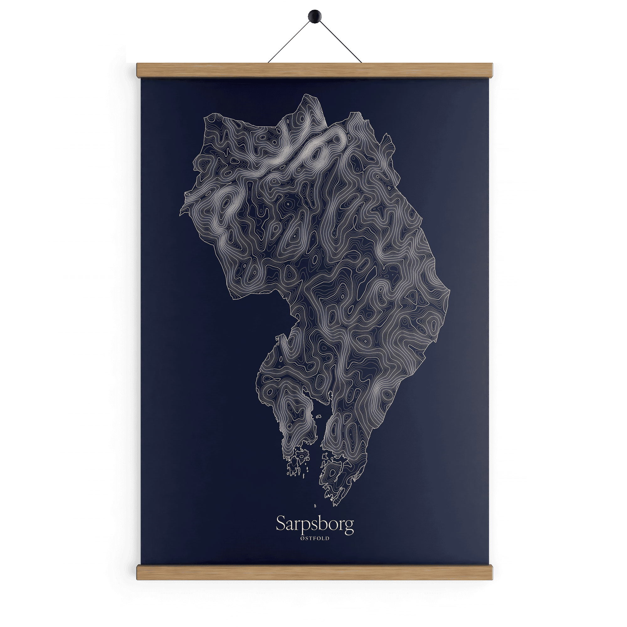Sarpsborg kotekart - Vinternatt