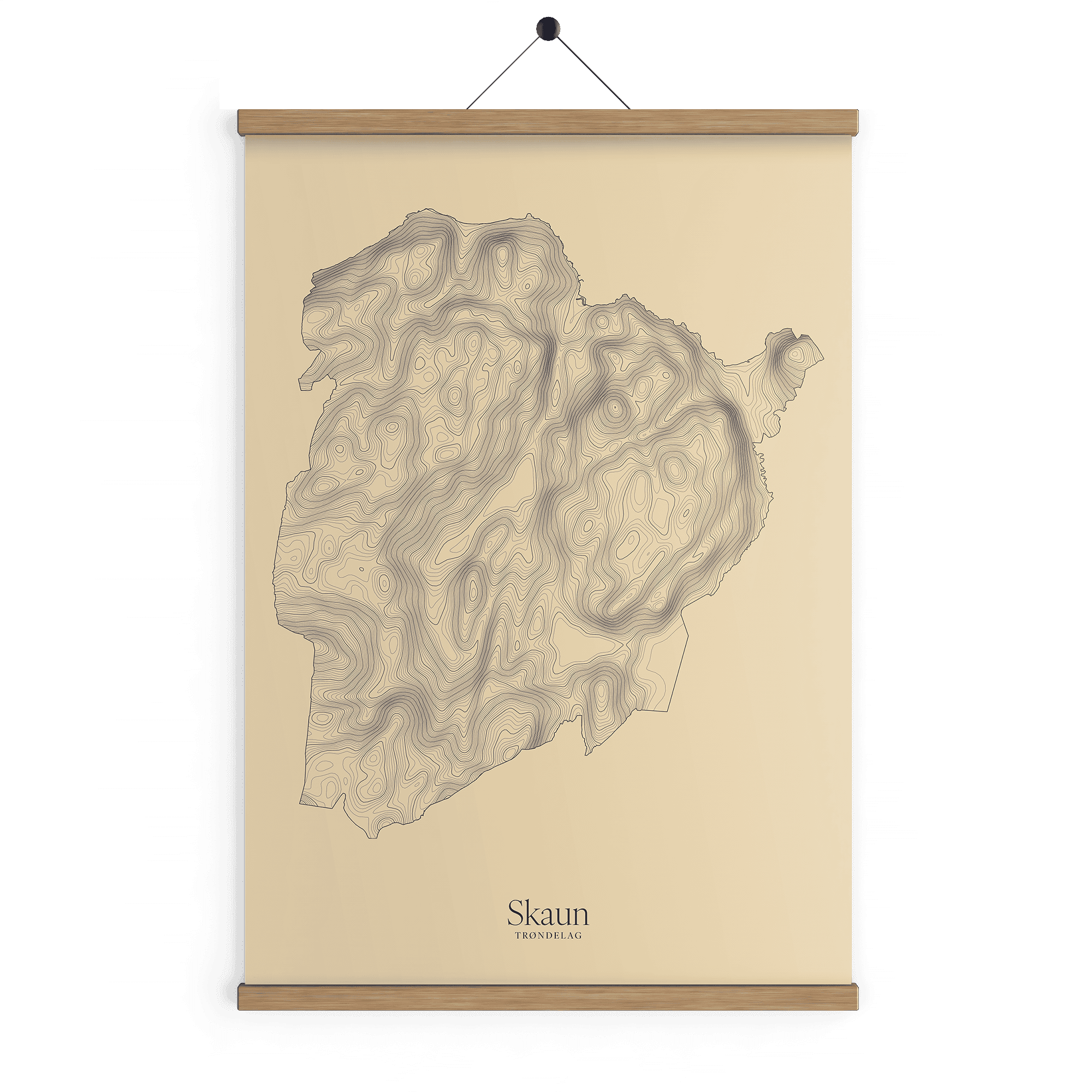 Skaun kotekart - Sandstein