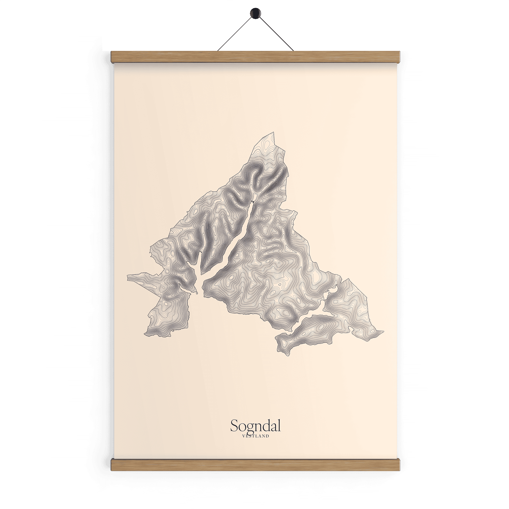 Sogndal kotekart - Bomull
