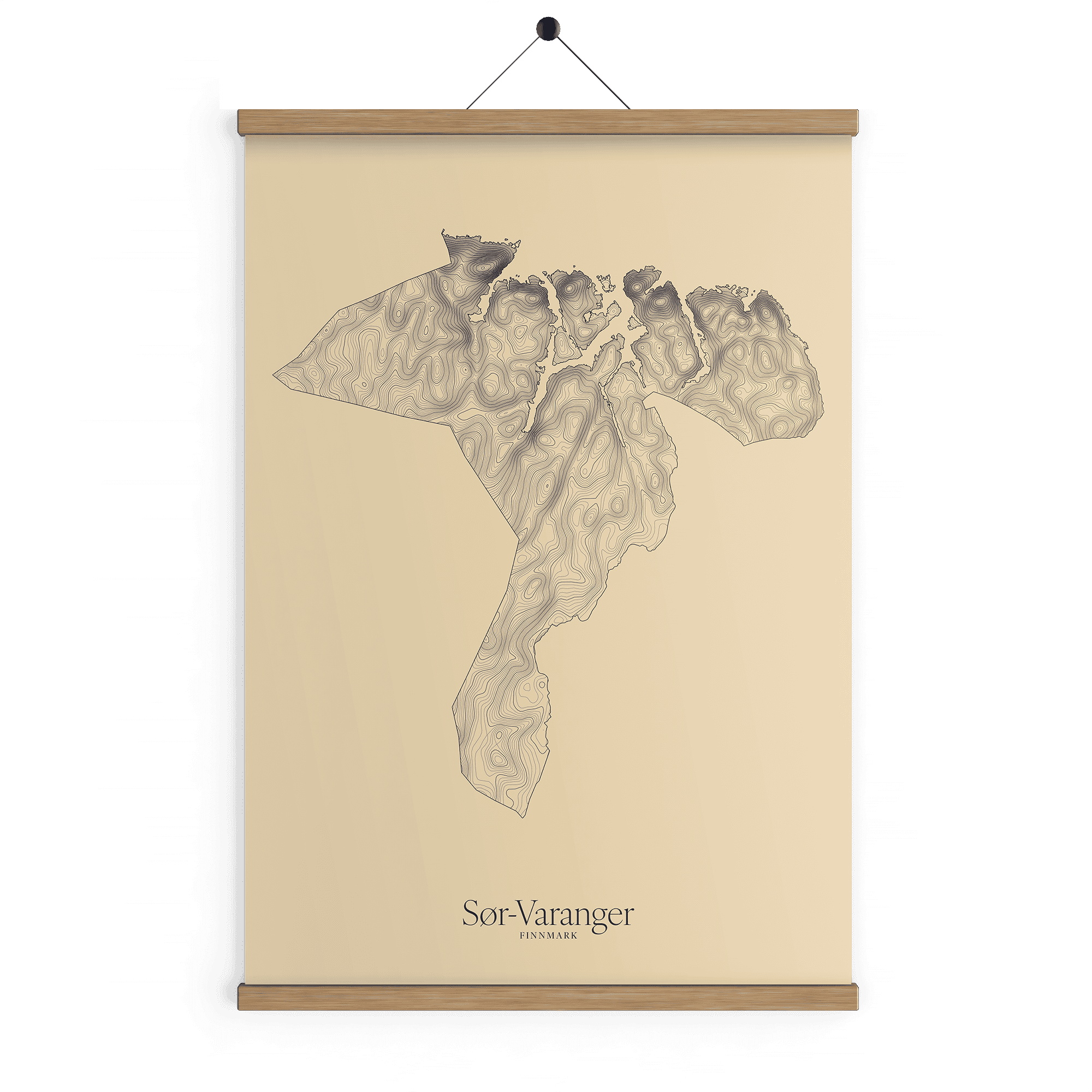 Sør-Varanger kotekart - Sandstein