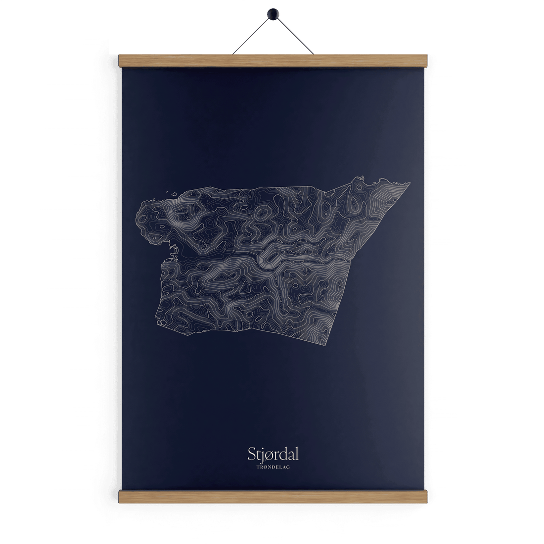 Stjørdal kotekart - Vinternatt