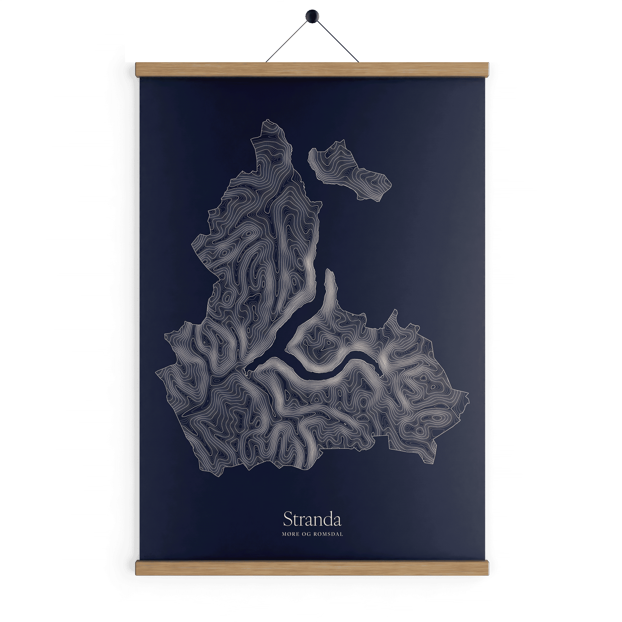 Stranda kotekart - Vinternatt