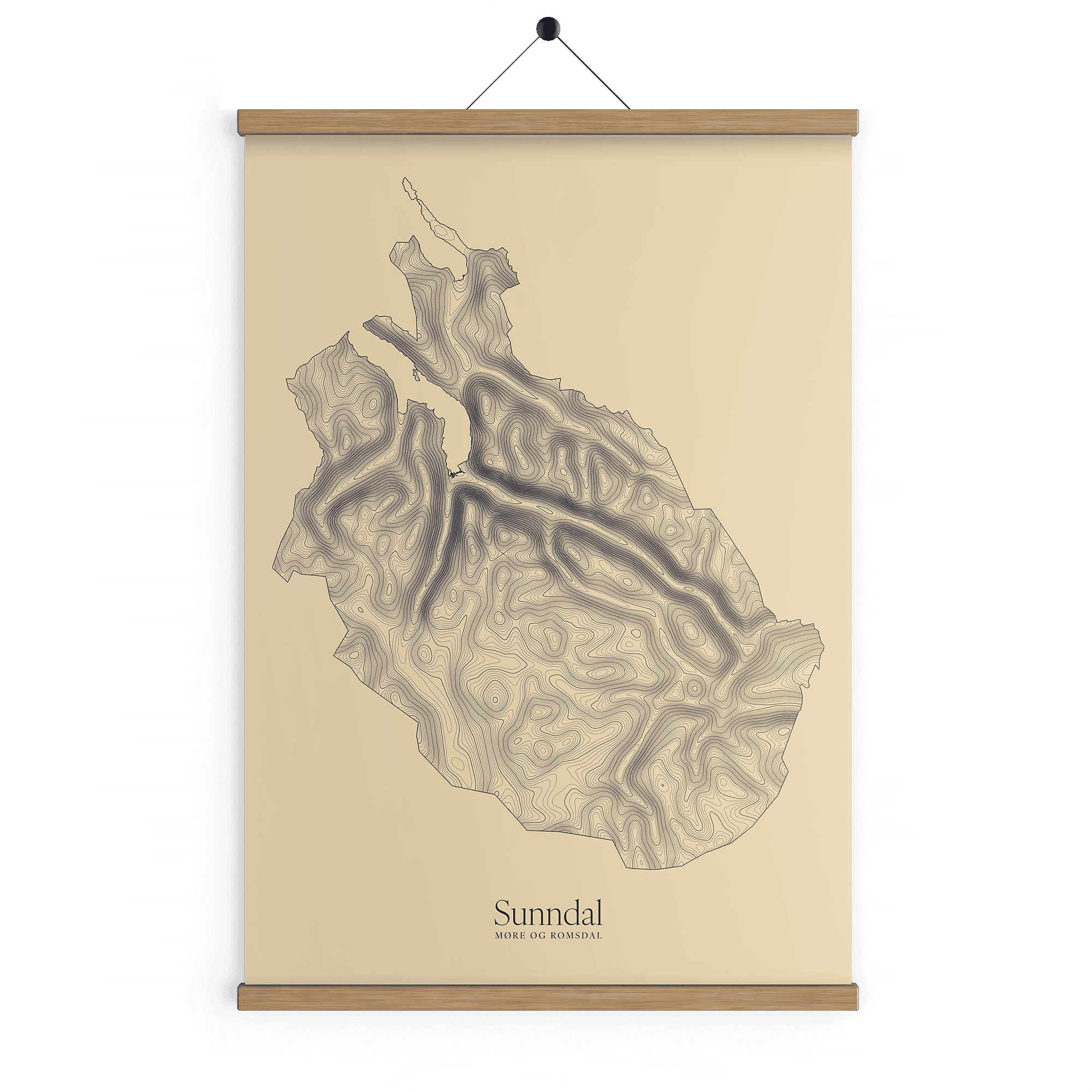 Sunndal kotekart - Sandstein