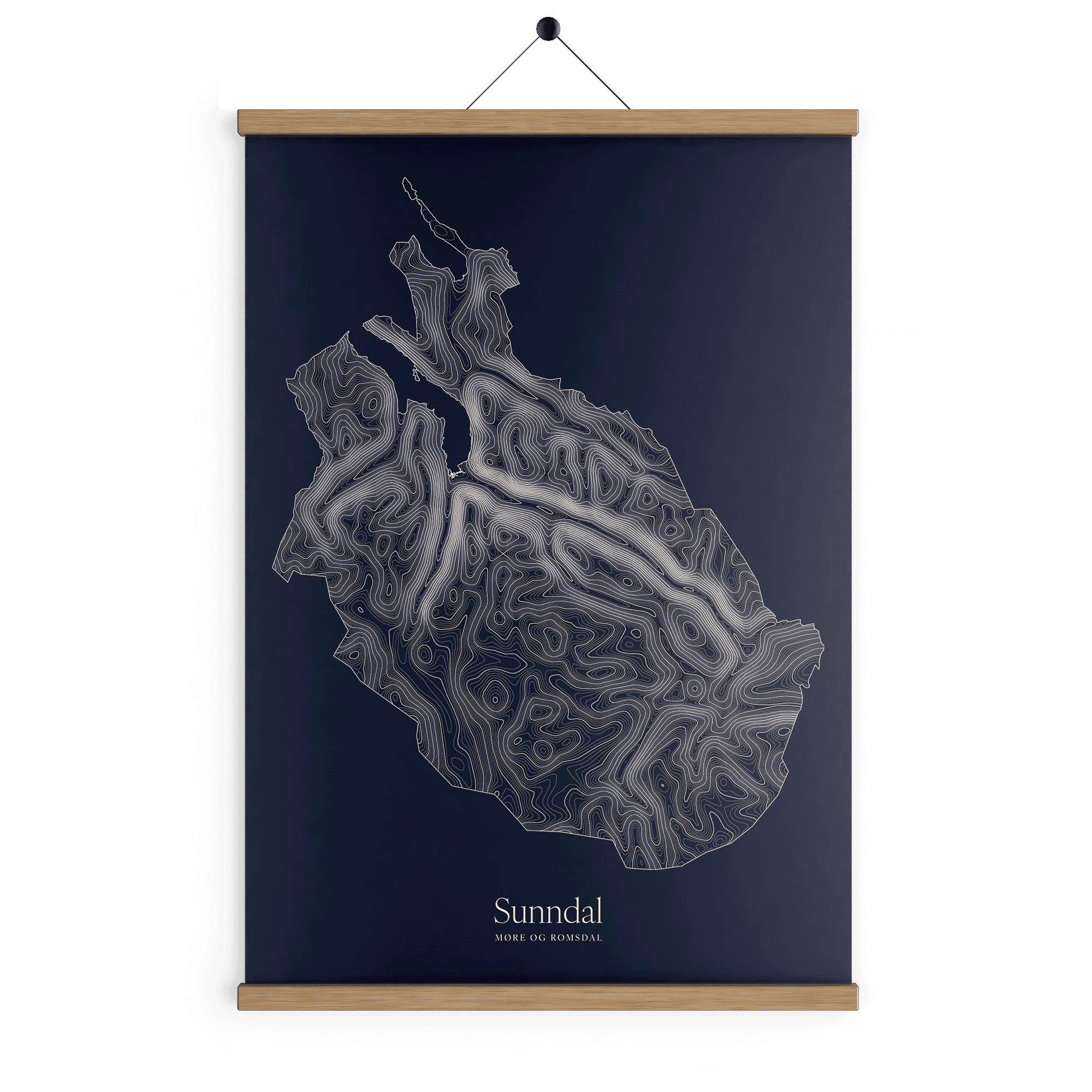 Sunndal kotekart - Vinternatt