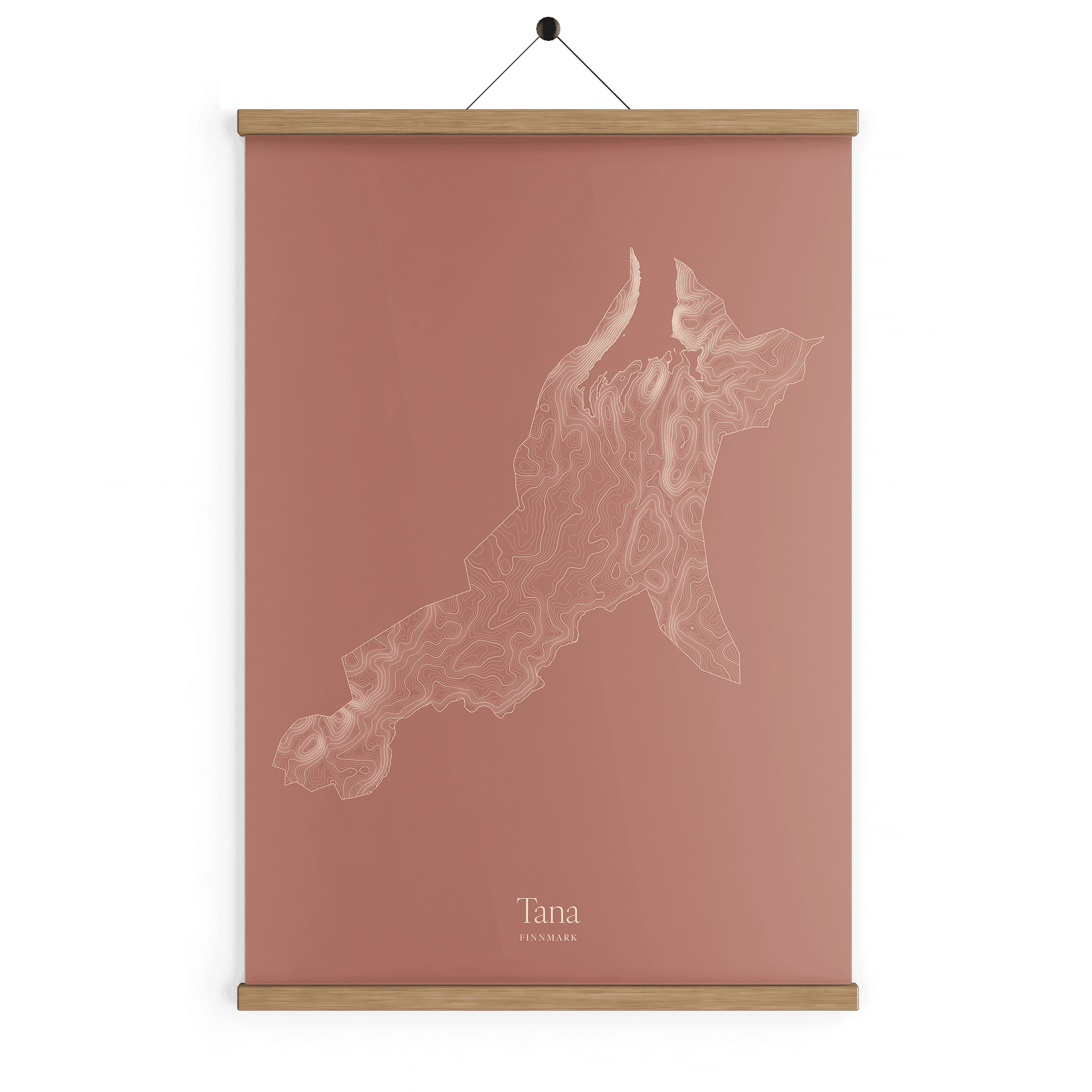Tana kotekart - Rustrød