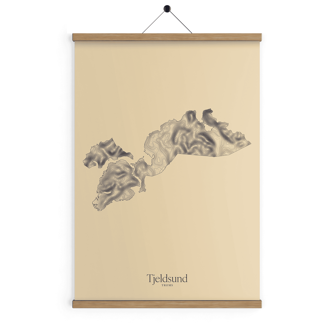 Tjeldsund kotekart - Sandstein