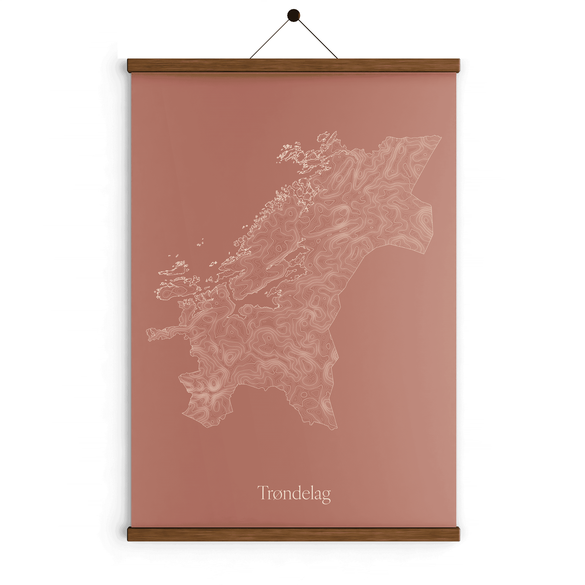 Trøndelag - Rustrød