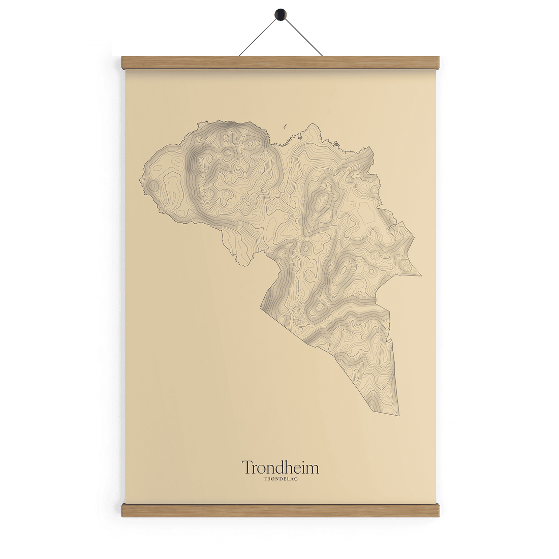 Trondheim kotekart - Sandstein