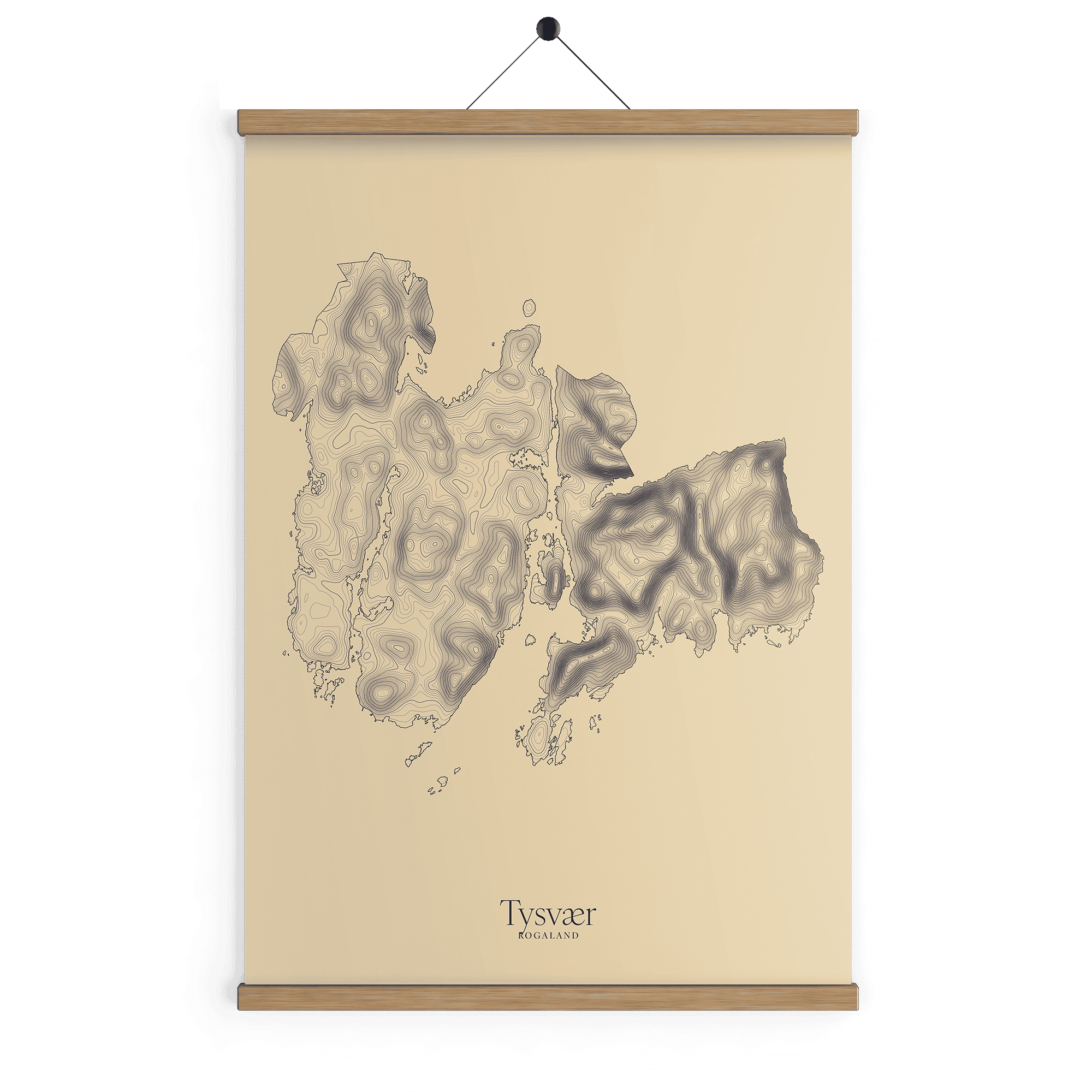 Tysvær kotekart - Sandstein