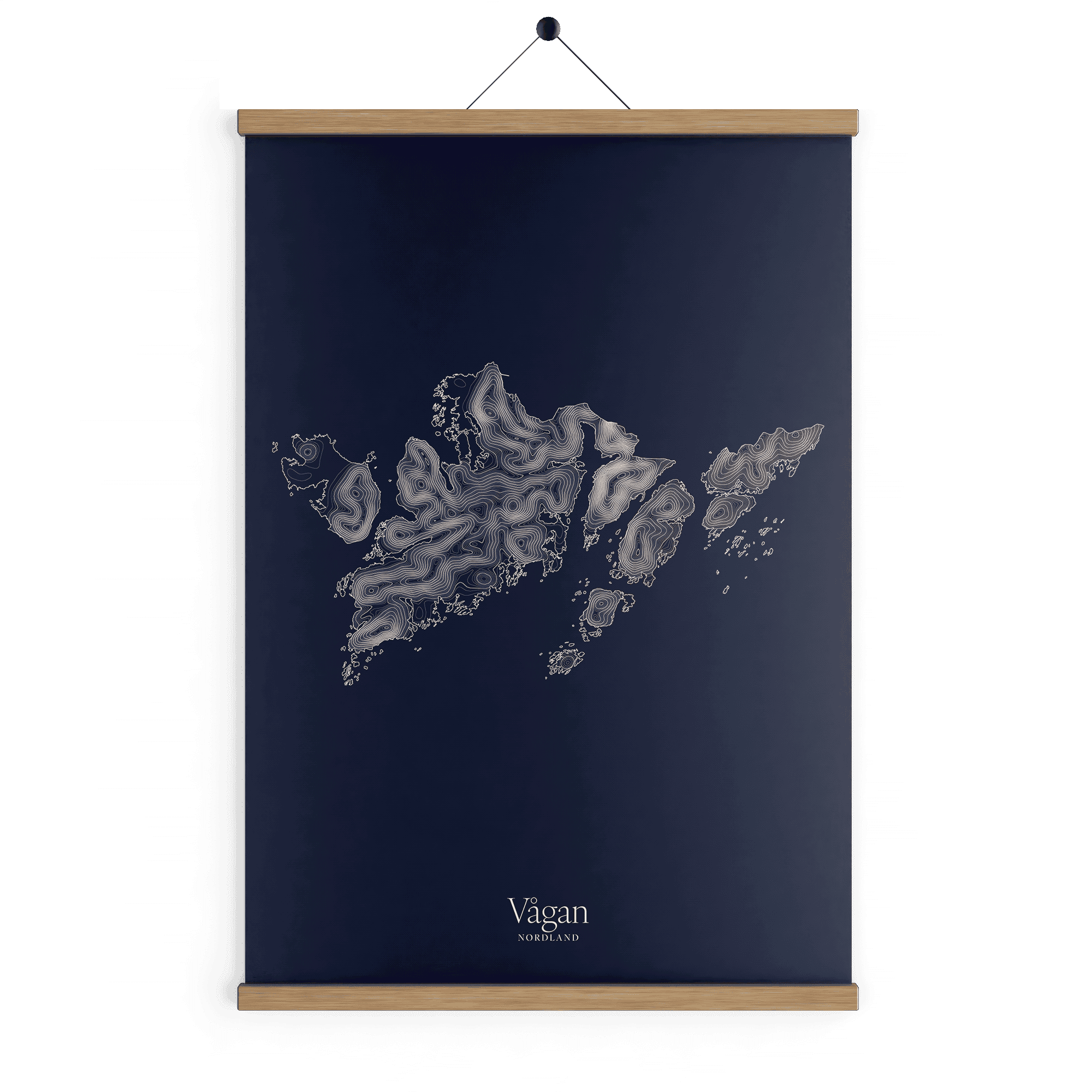 Vågan kotekart - Vinternatt