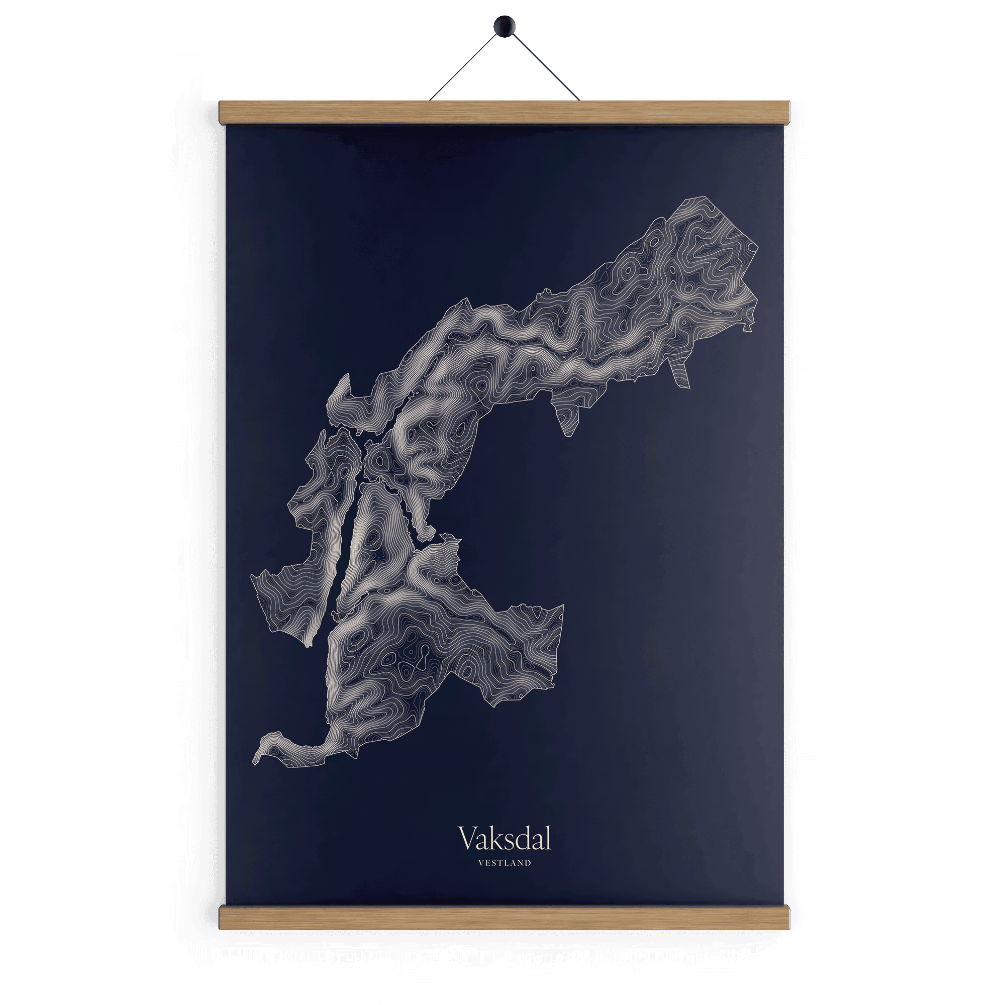 Vaksdal kotekart - Vinternatt