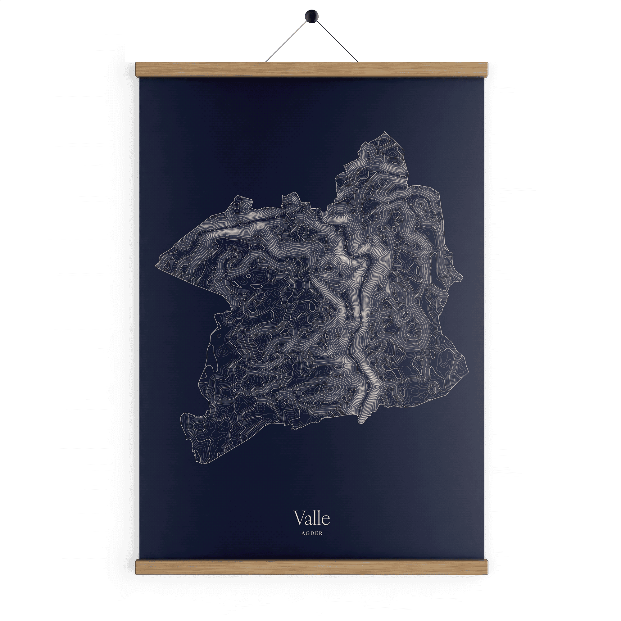 Valle kotekart - Vinternatt