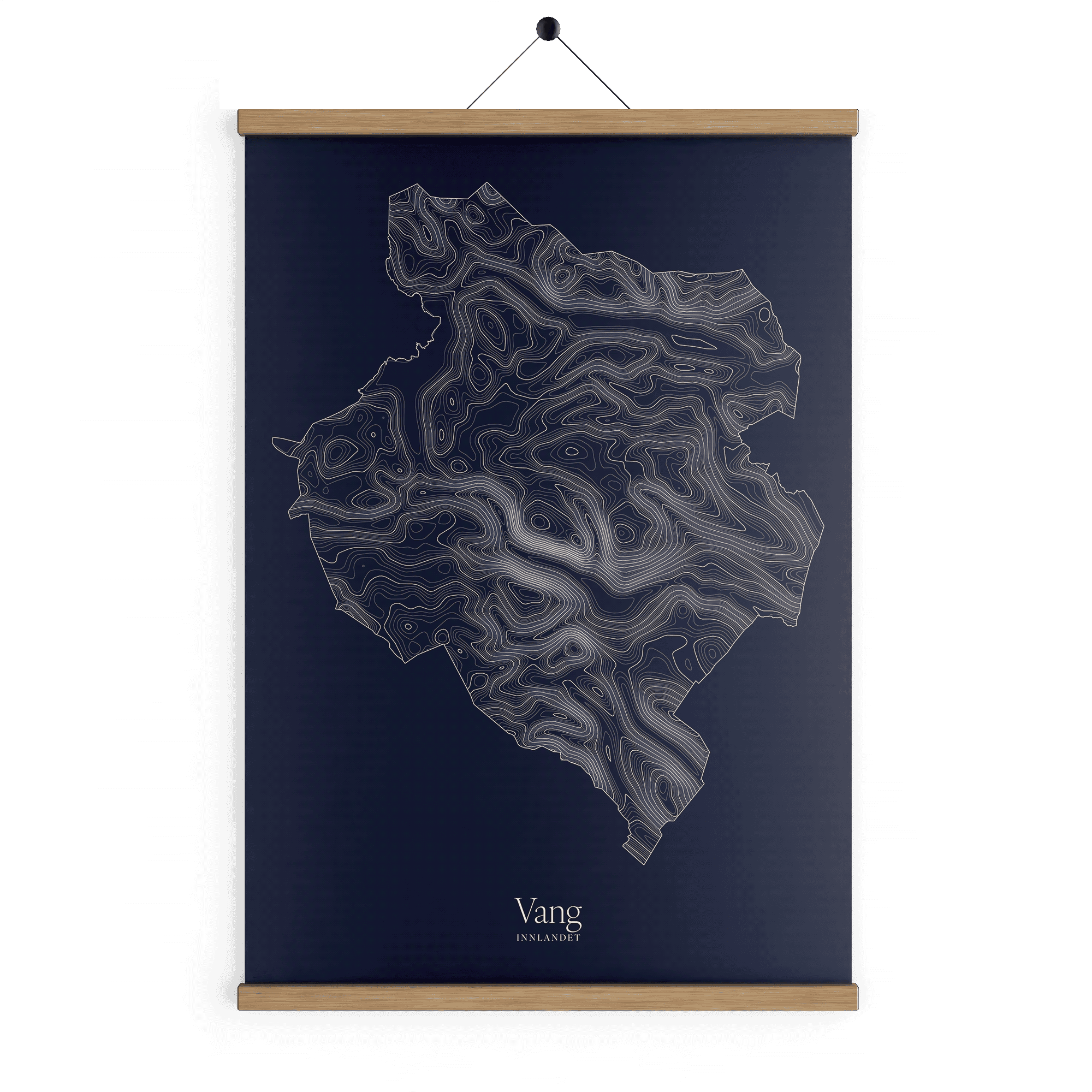 Vang kotekart - Vinternatt