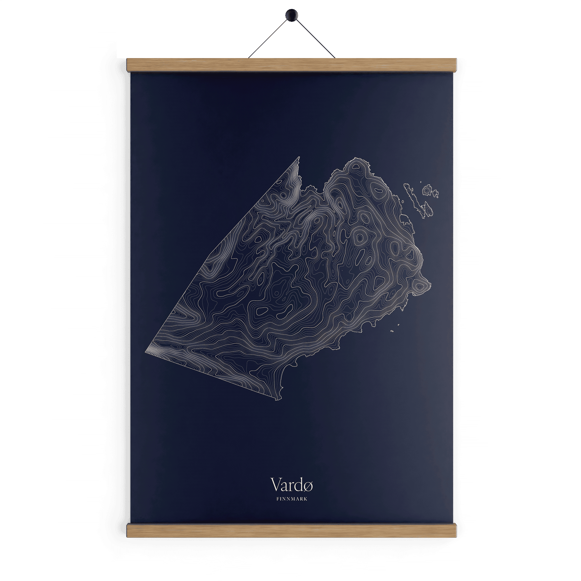 Vardø kotekart - Vinternatt