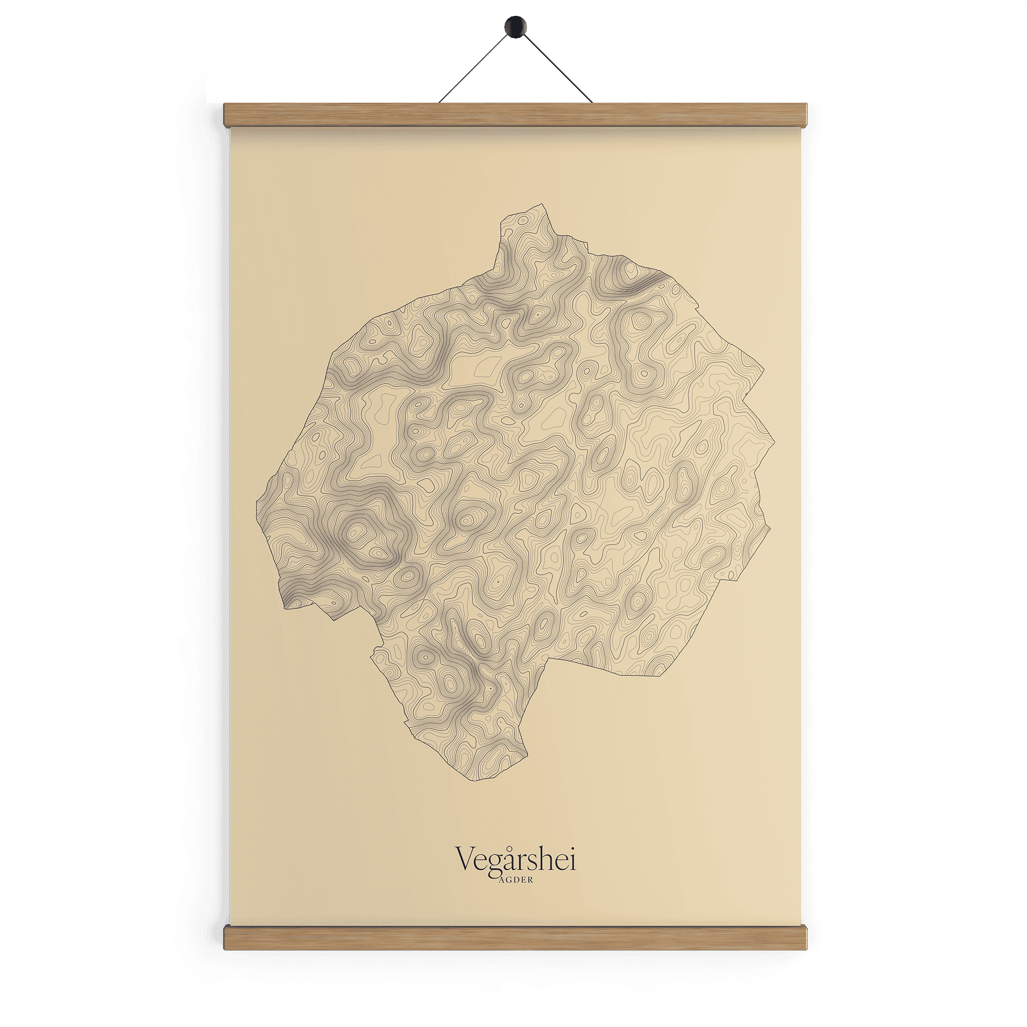 Vegårshei kotekart - Sandstein