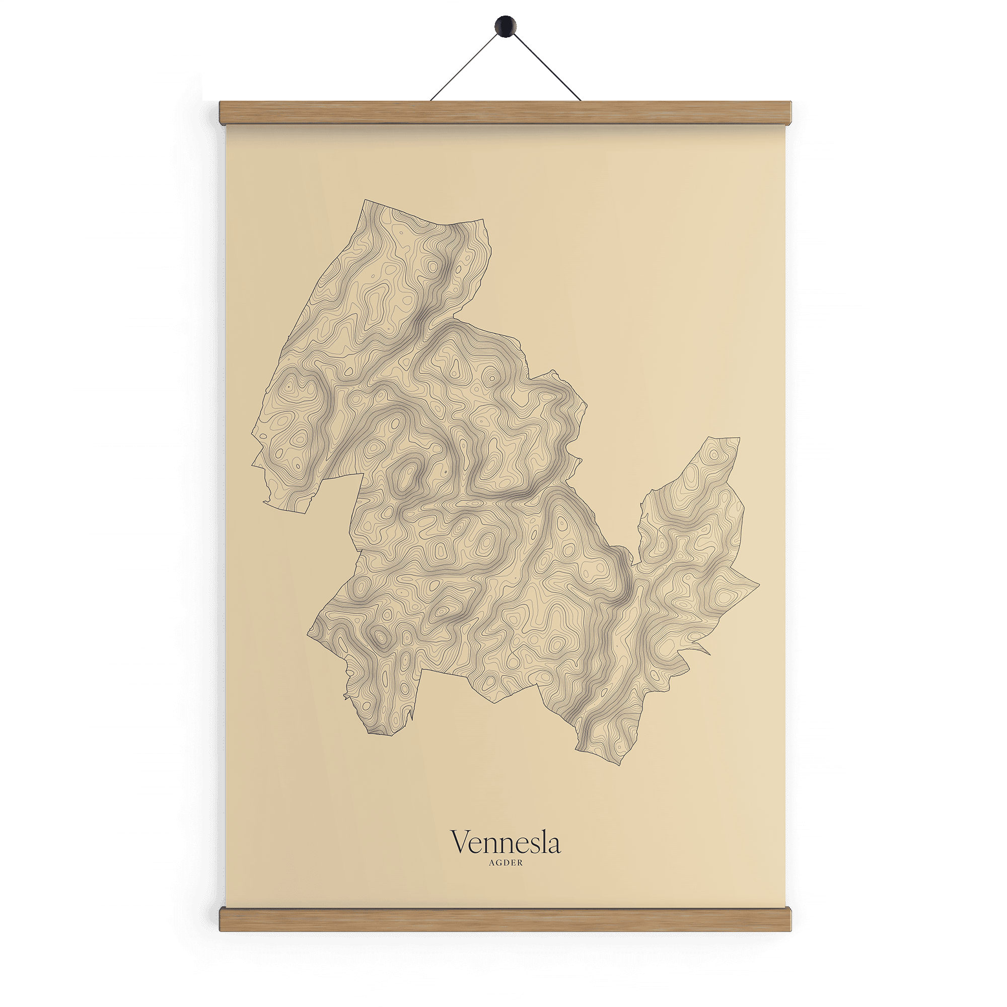 Vennesla kotekart - Sandstein