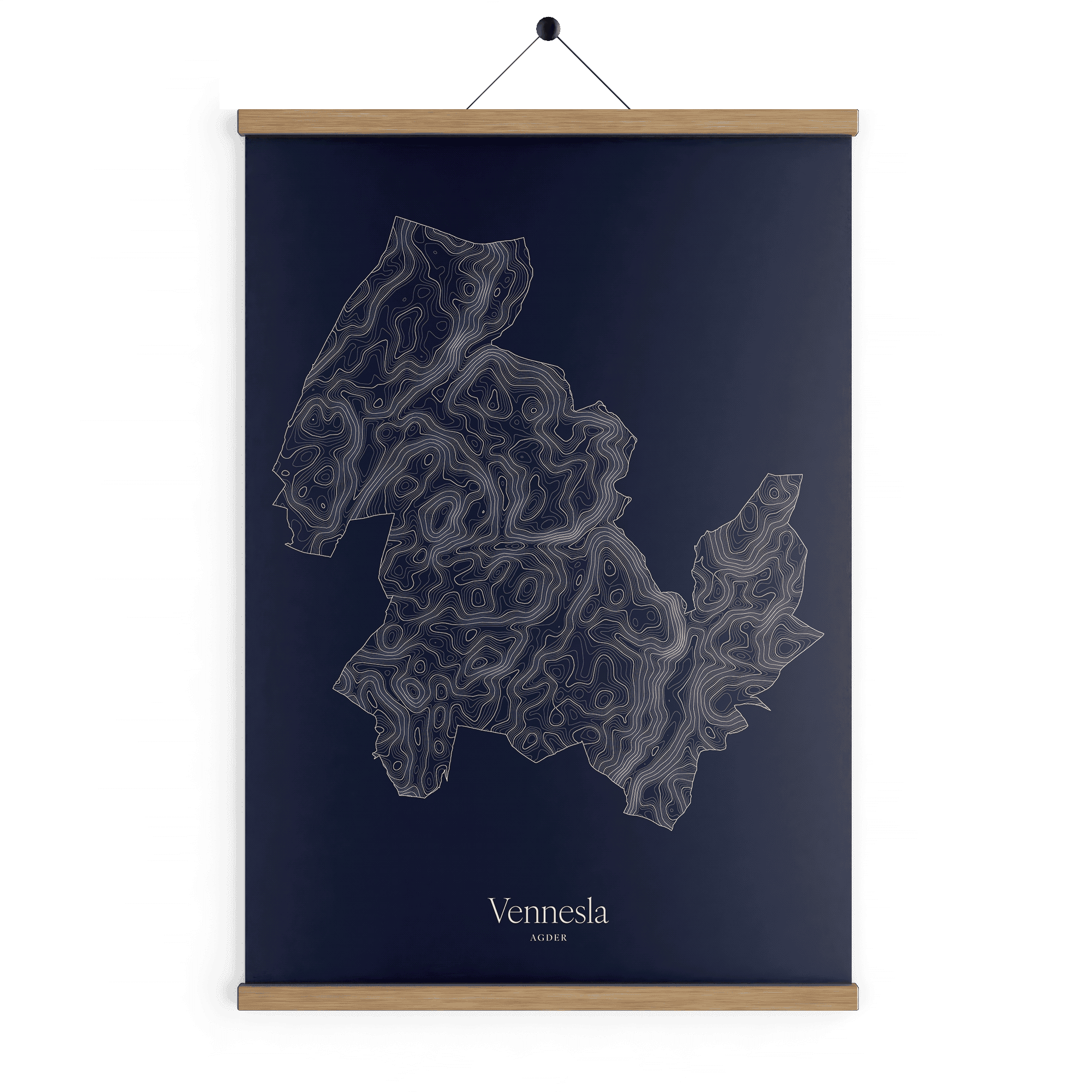 Vennesla kotekart - Vinternatt