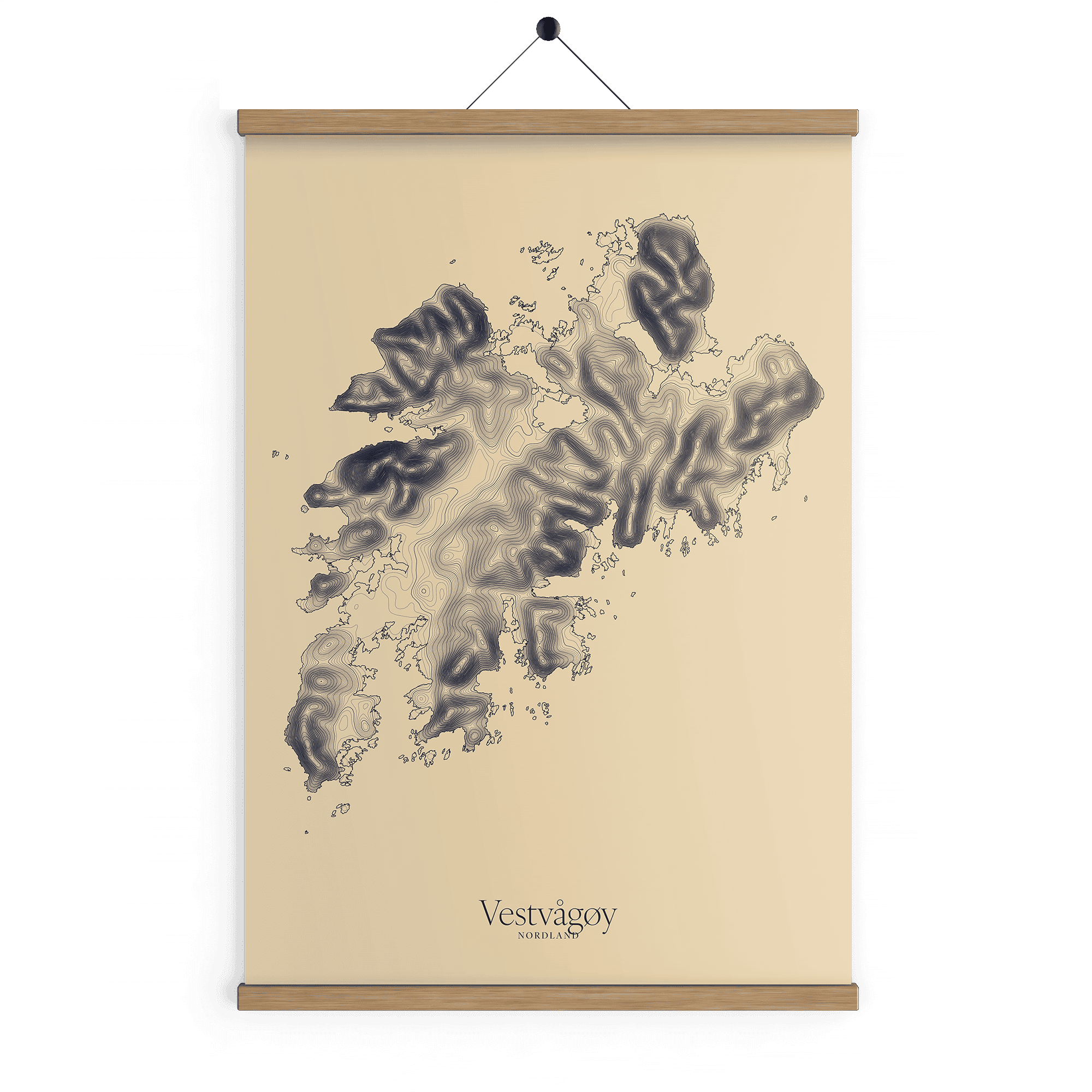 Vestvågøy kotekart - Sandstein