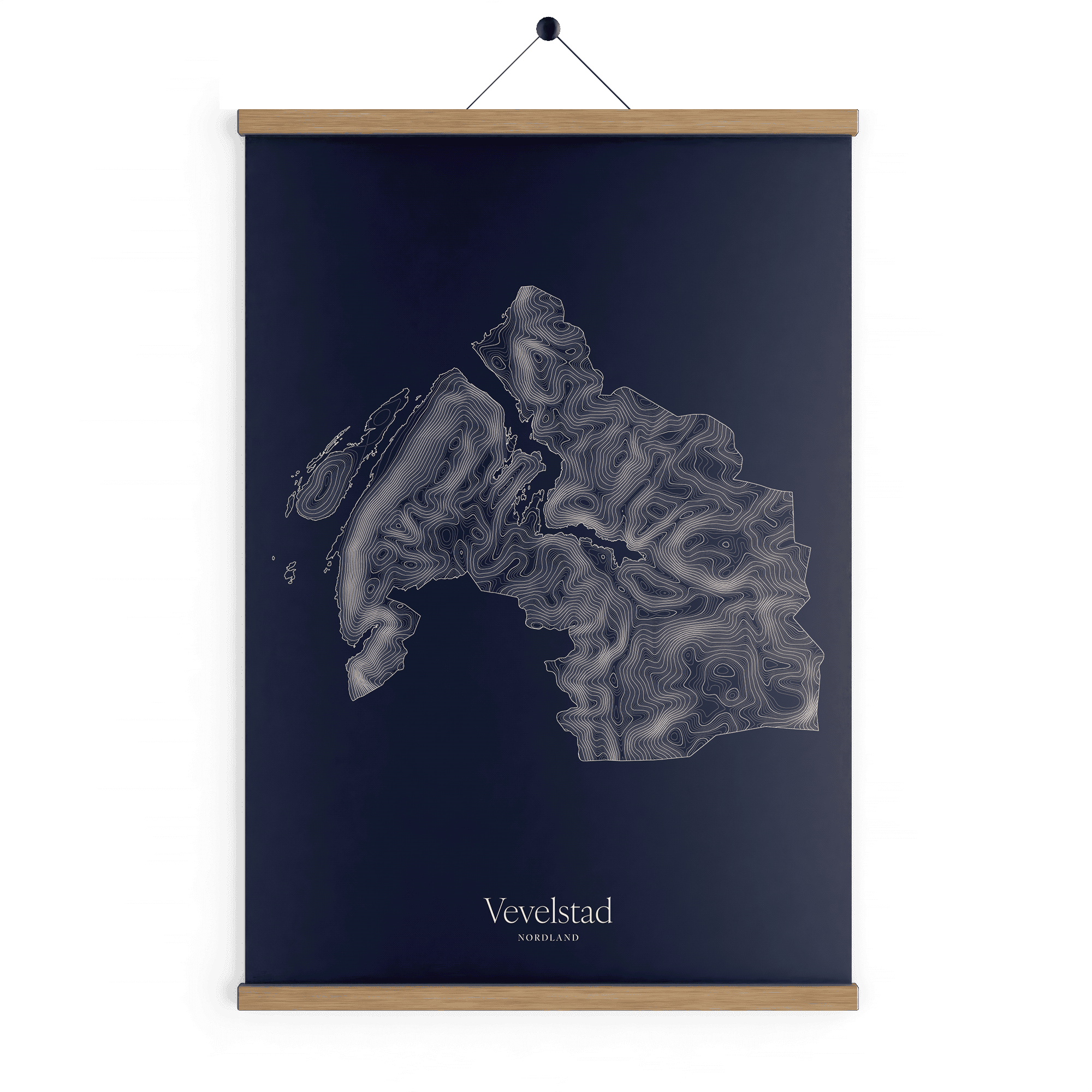 Vevelstad kotekart - Vinternatt