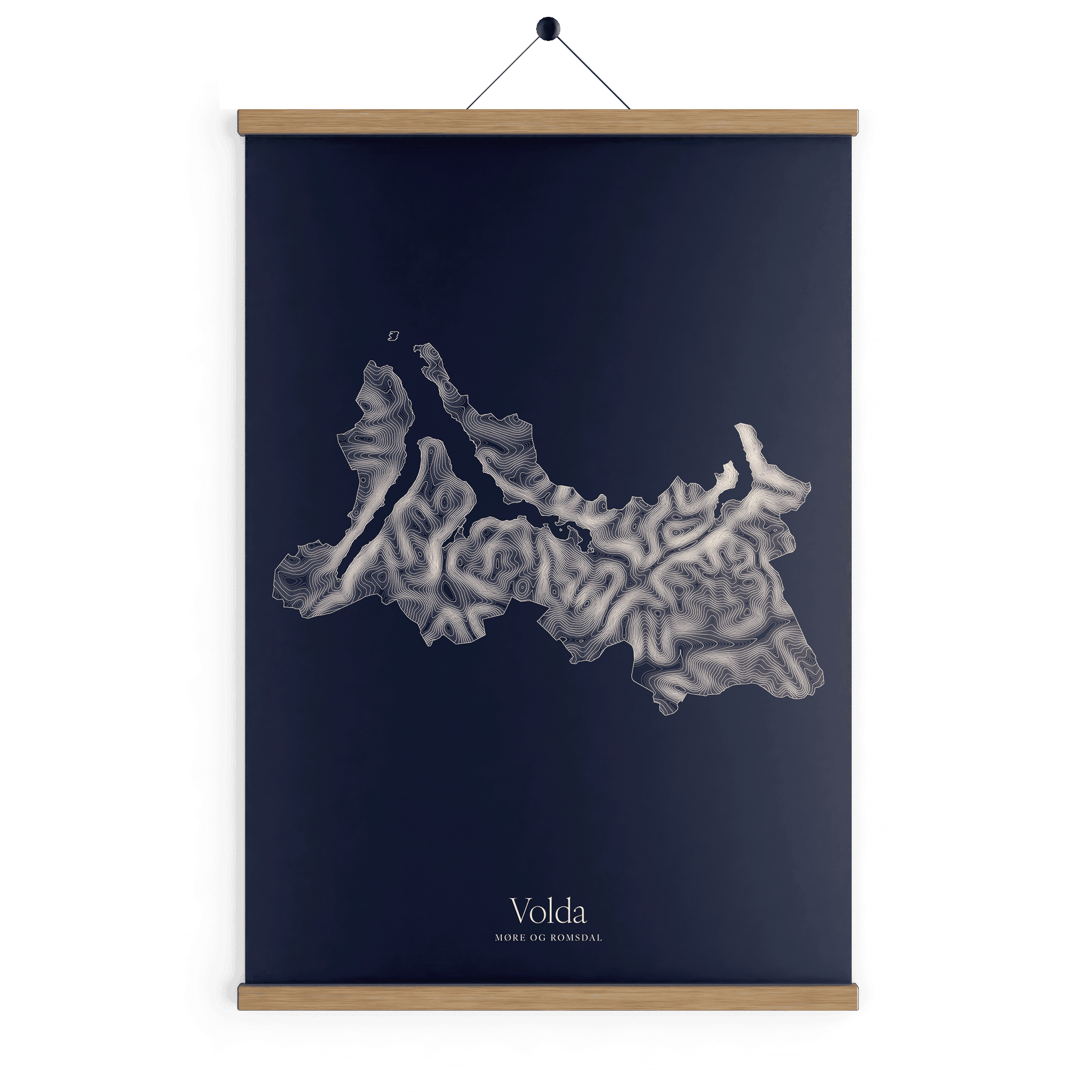 Volda kotekart - Vinternatt