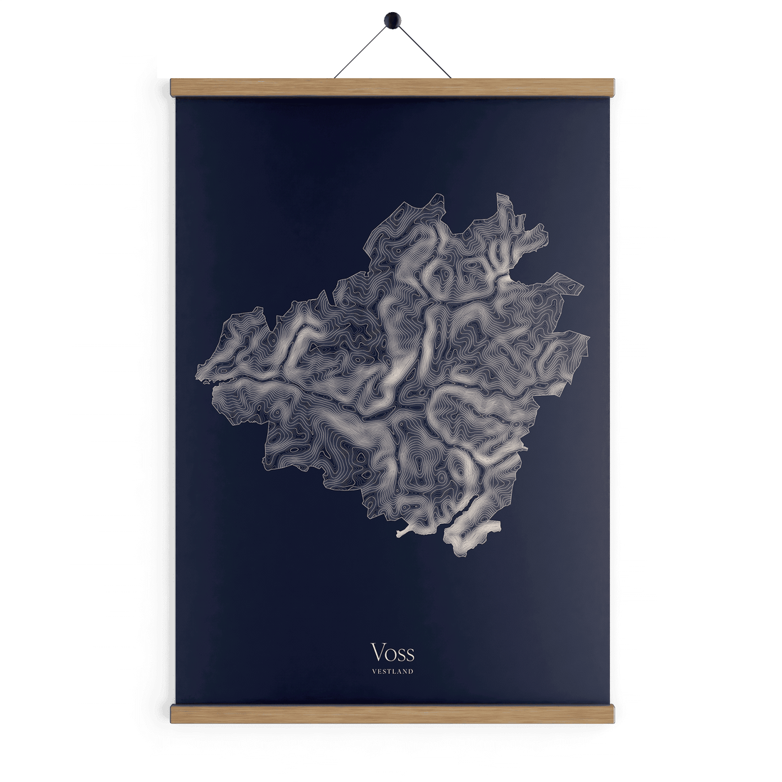 Voss kotekart - Vinternatt