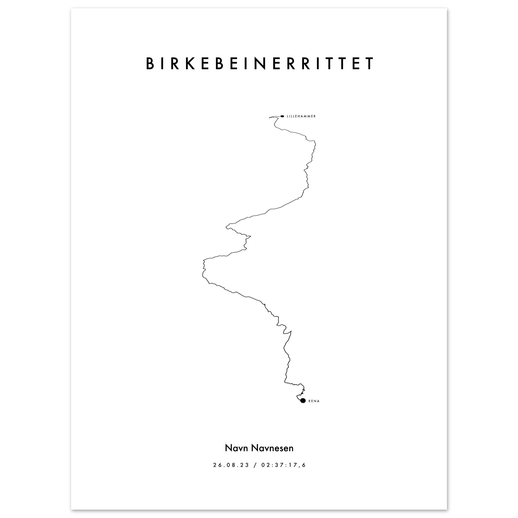 Sykkelfantomet - Birkebeinerrittet 2023 - Lys