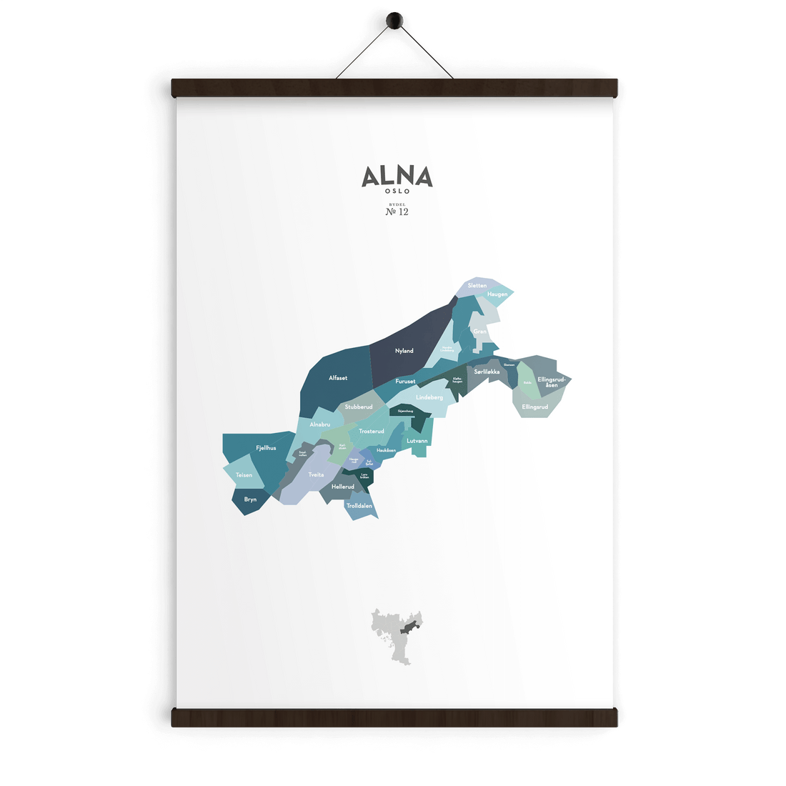 Bydelsplakater - Oslo