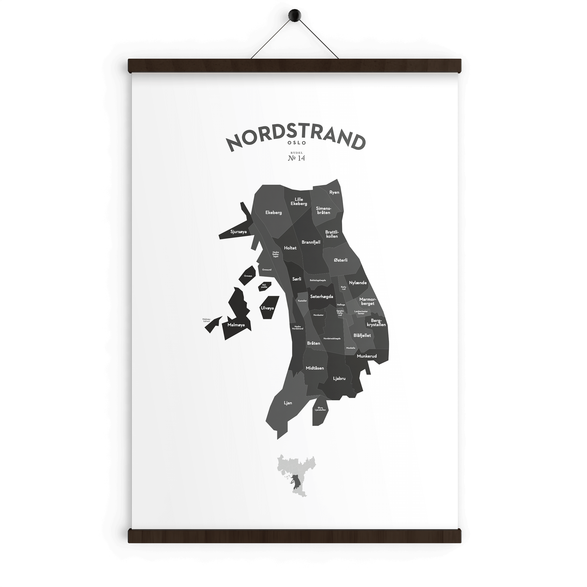 Bydelsplakater - Oslo