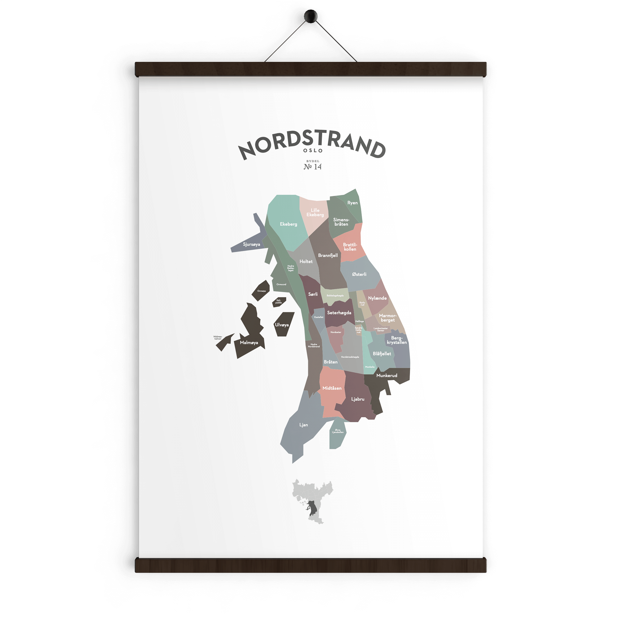 Bydelsplakater - Oslo