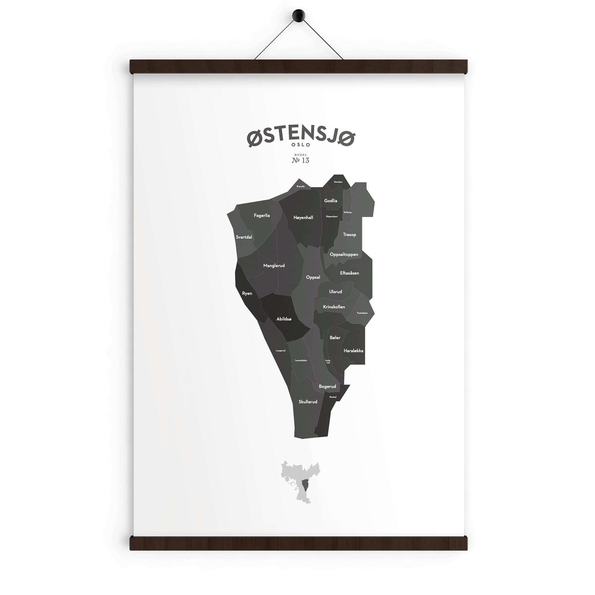 Bydelsplakater - Oslo