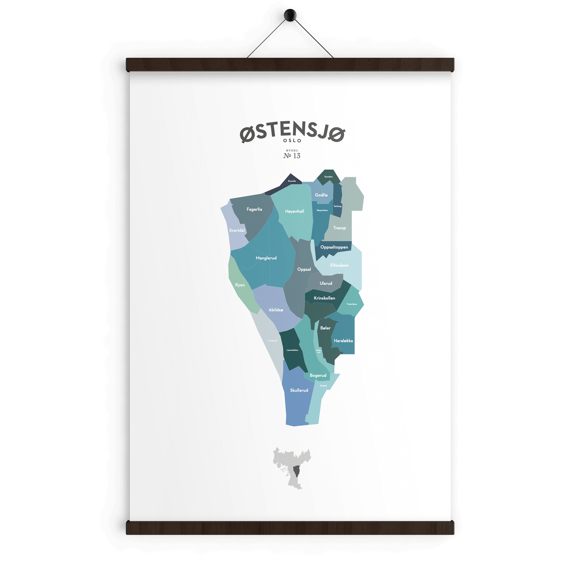 Bydelsplakater - Oslo
