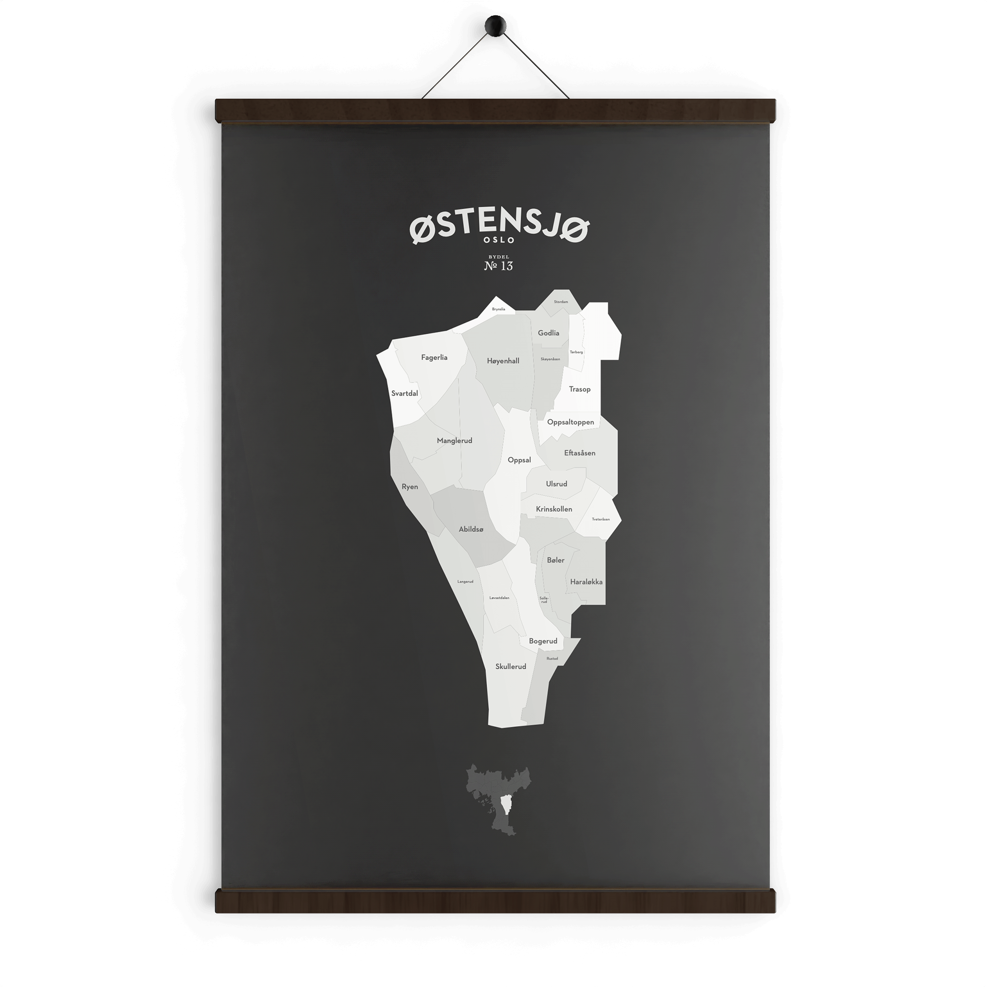 Bydelsplakater - Oslo