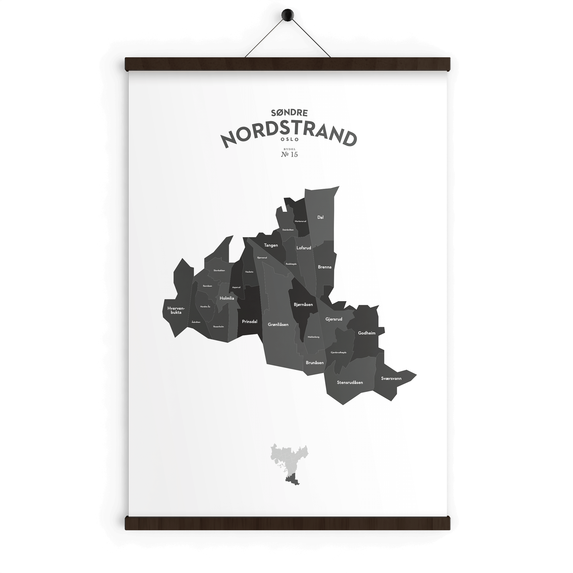 Bydelsplakater - Oslo