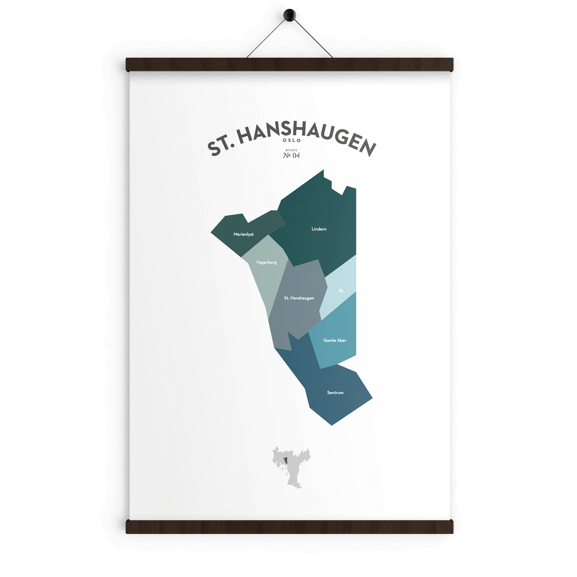 Bydelsplakater - Oslo