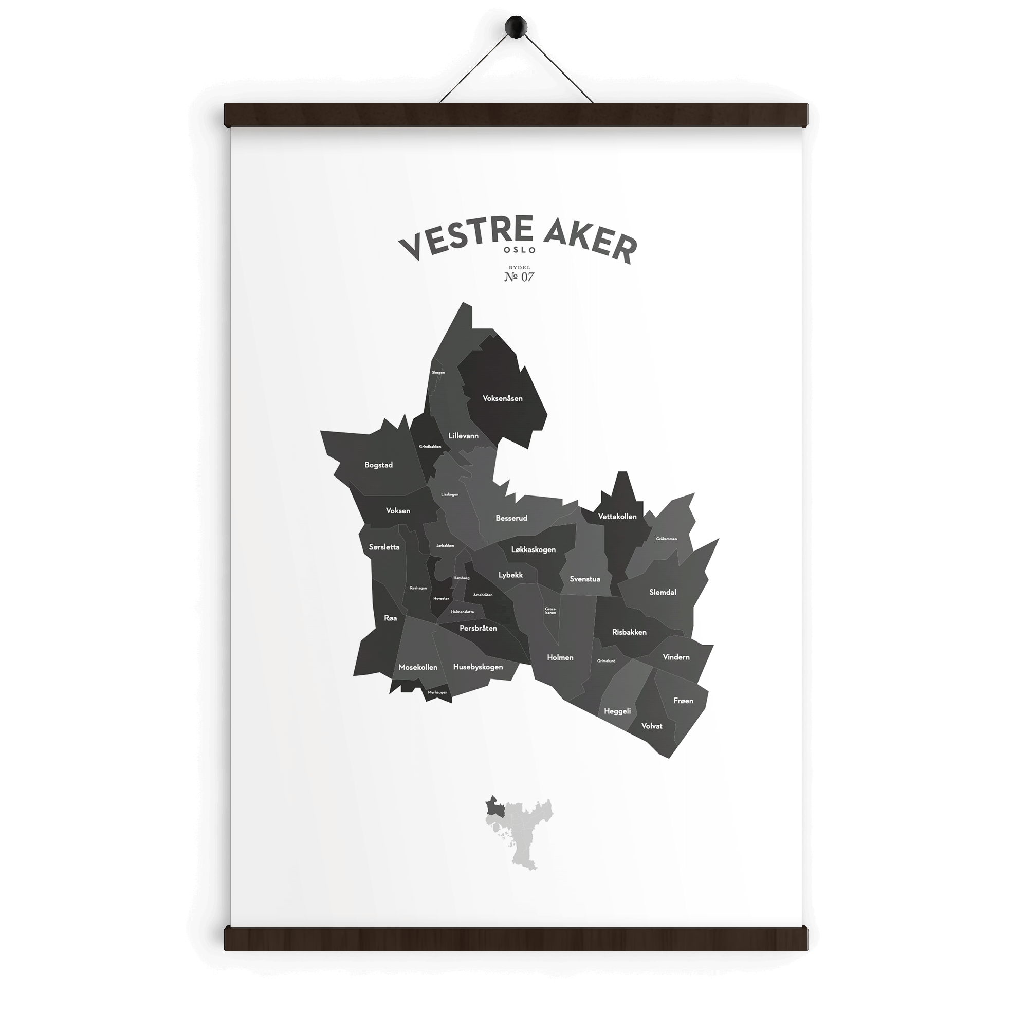 Bydelsplakater - Oslo