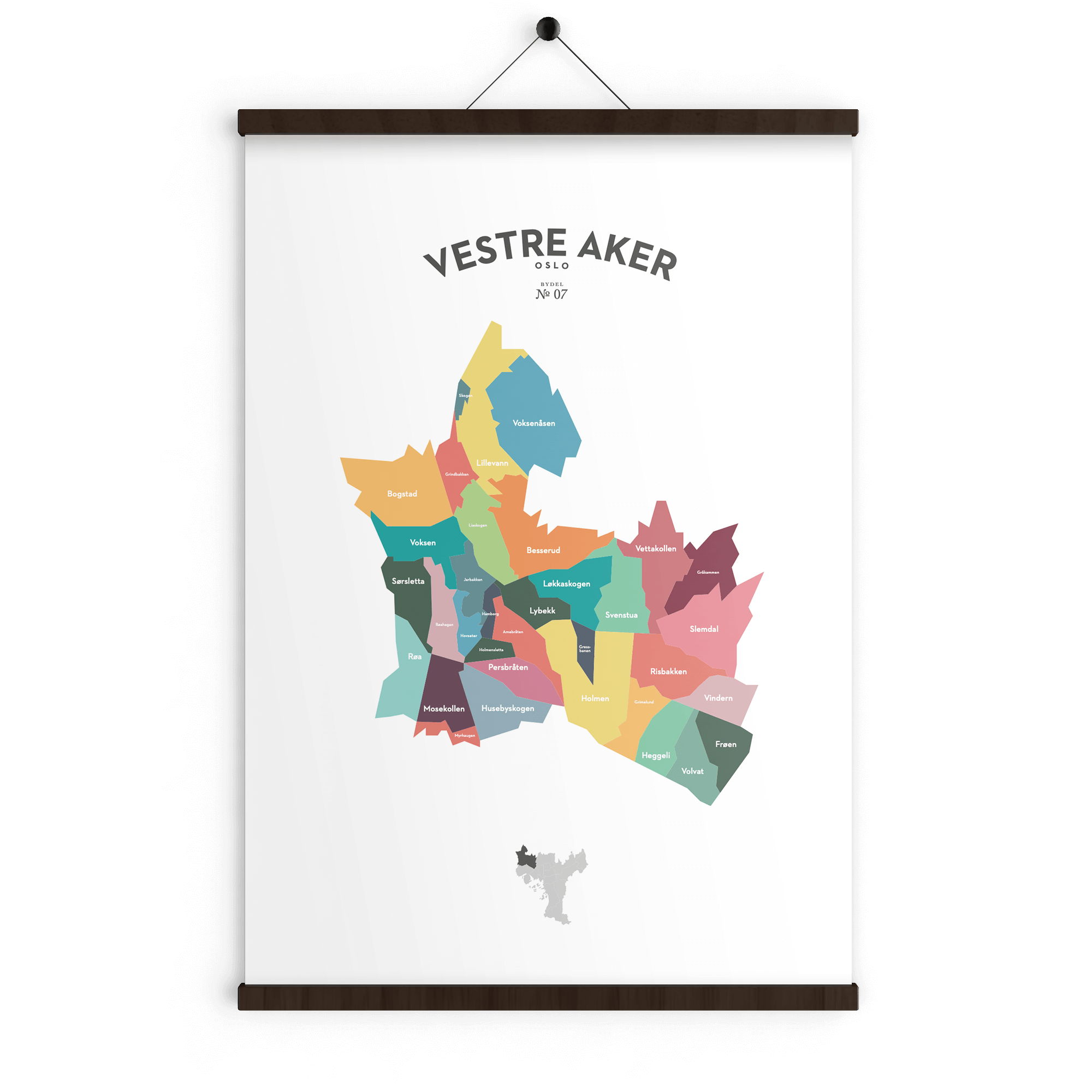 Bydelsplakater - Oslo