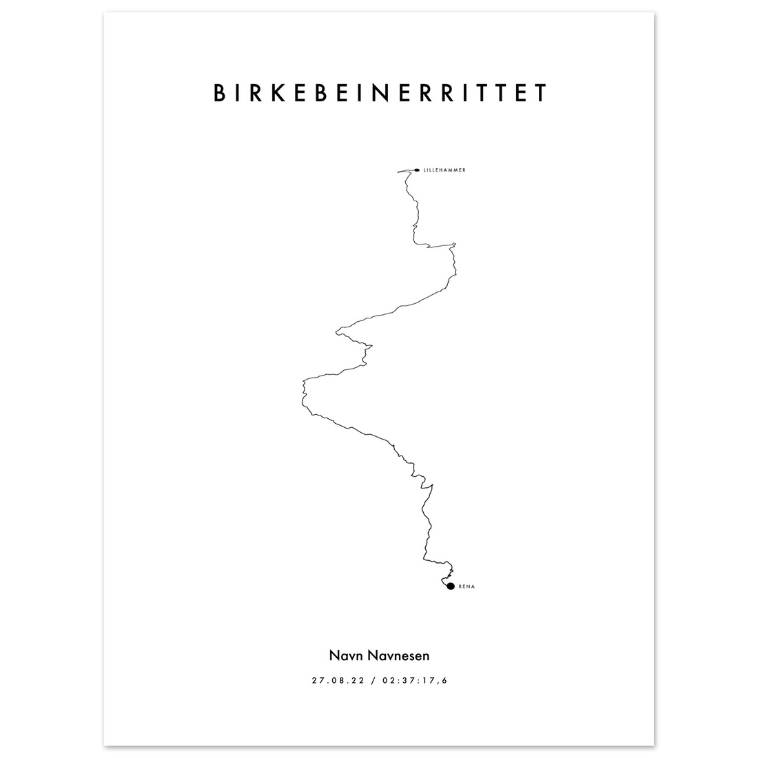 Sykkelfantomet - Birkebeinerrittet 2022 - Lys