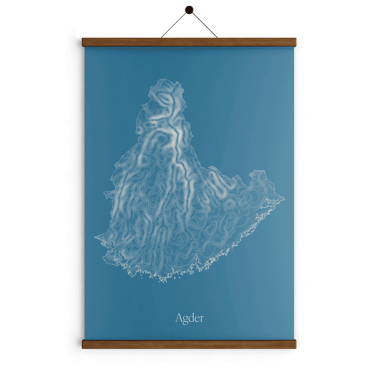 Agder - Himmelblå