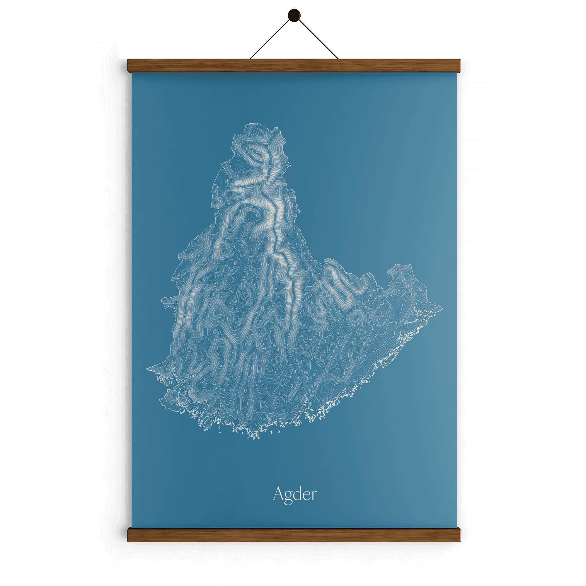Agder - Himmelblå