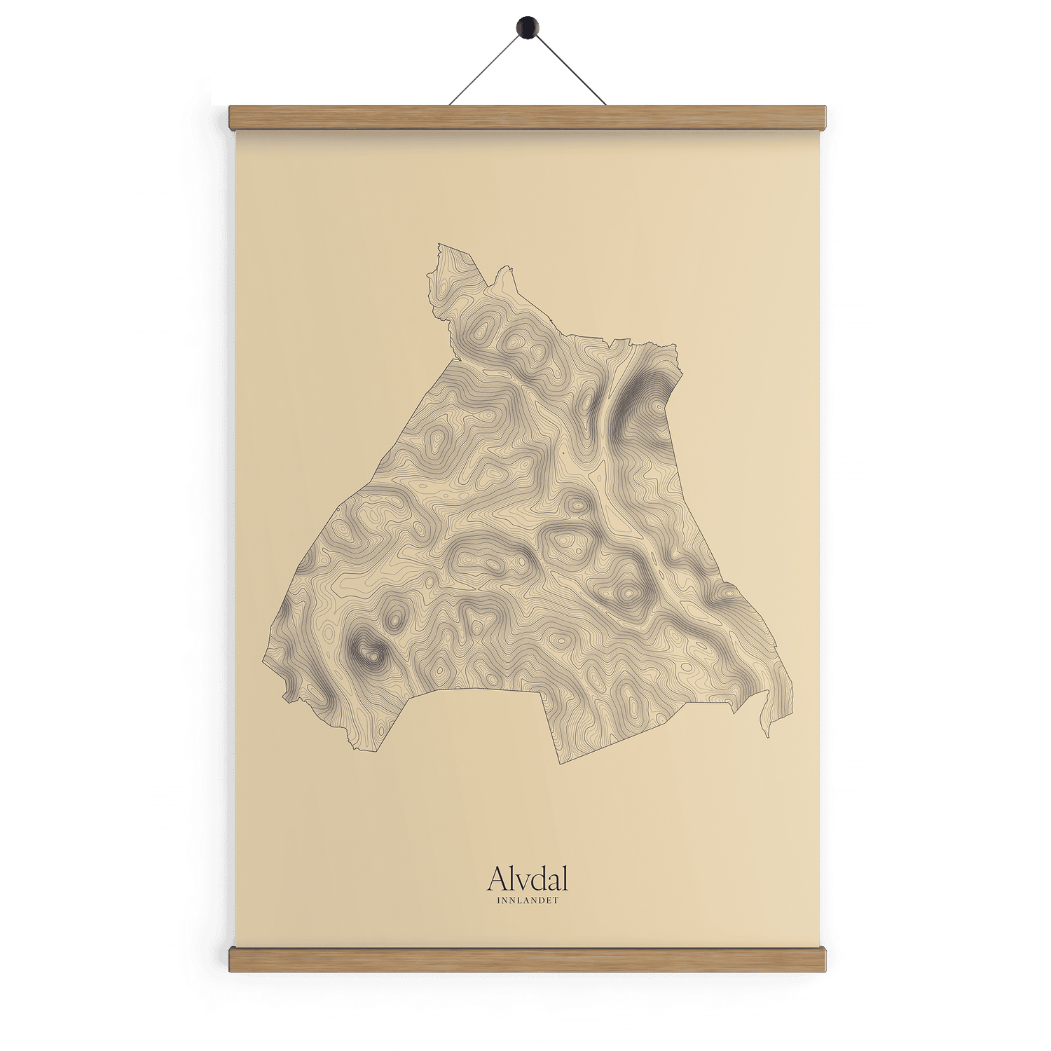 Alvdal kotekart - Sandstein