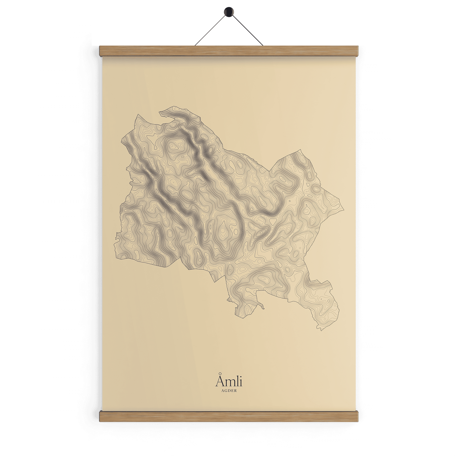 Åmli kotekart - Sandstein