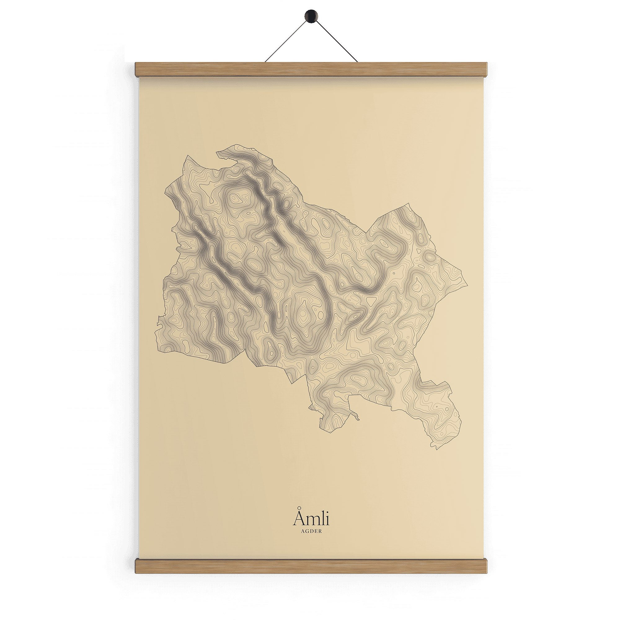 Åmli kotekart - Sandstein