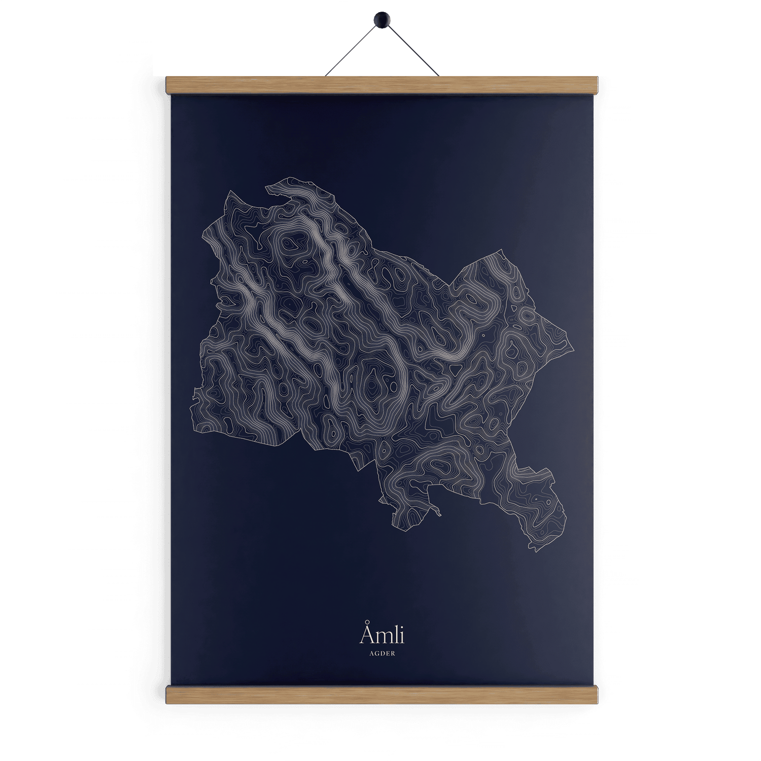 Åmli kotekart - Vinternatt