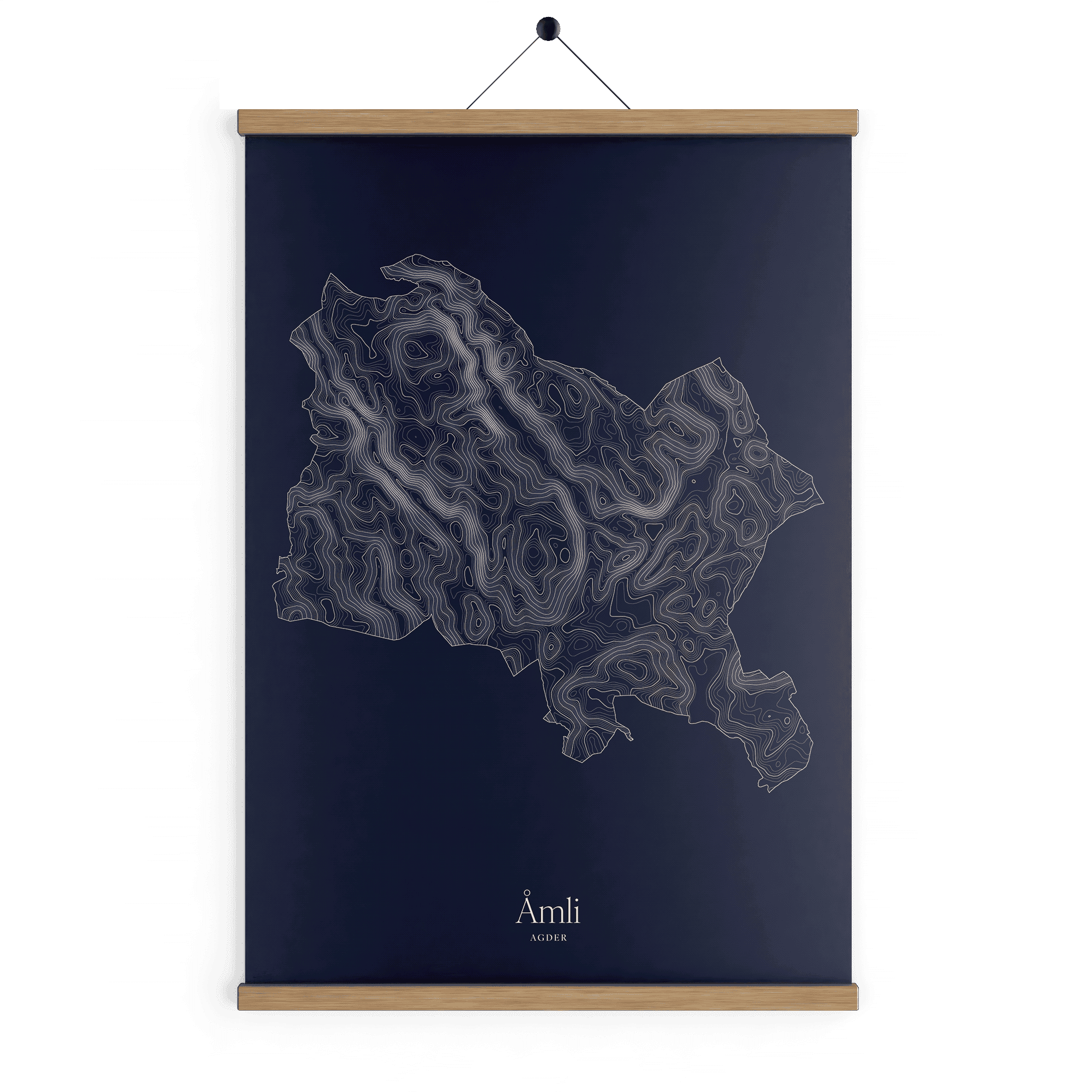 Åmli kotekart - Vinternatt