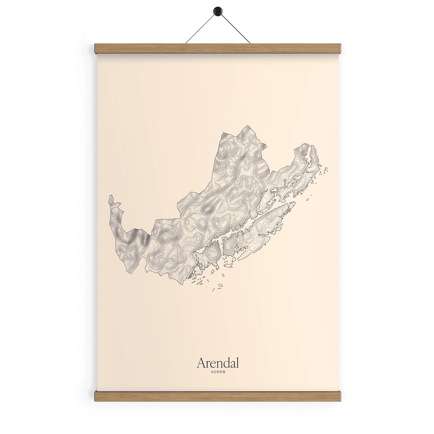 Arendal kotekart - Bomull