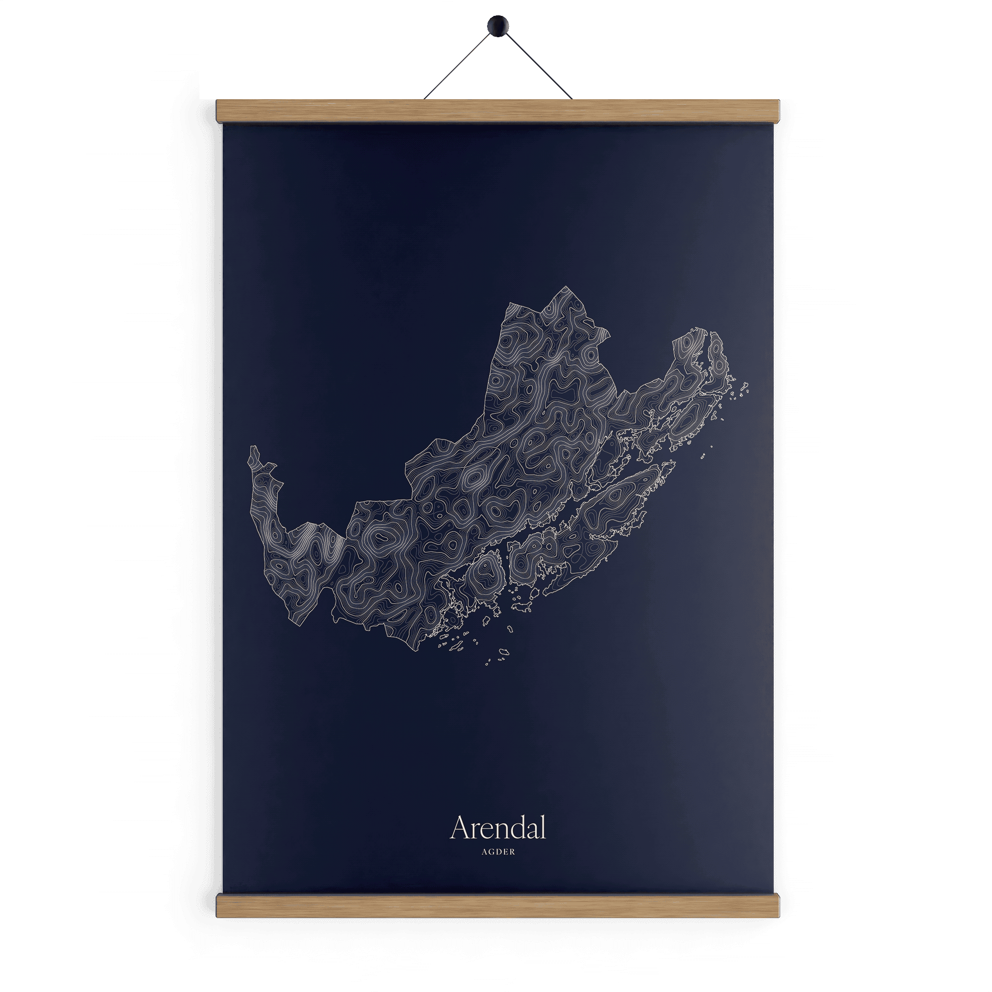 Arendal kotekart - Vinternatt