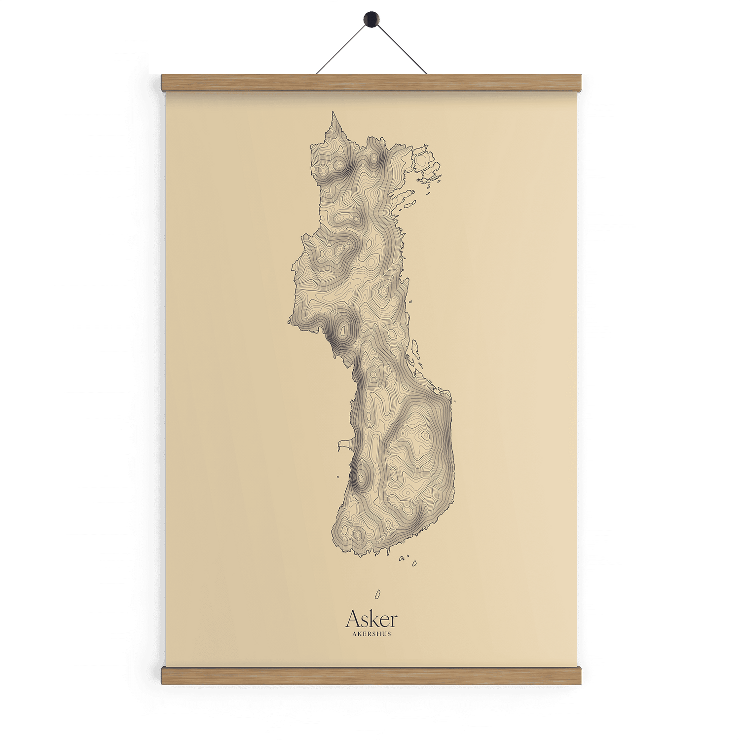 Asker kotekart - Sandstein