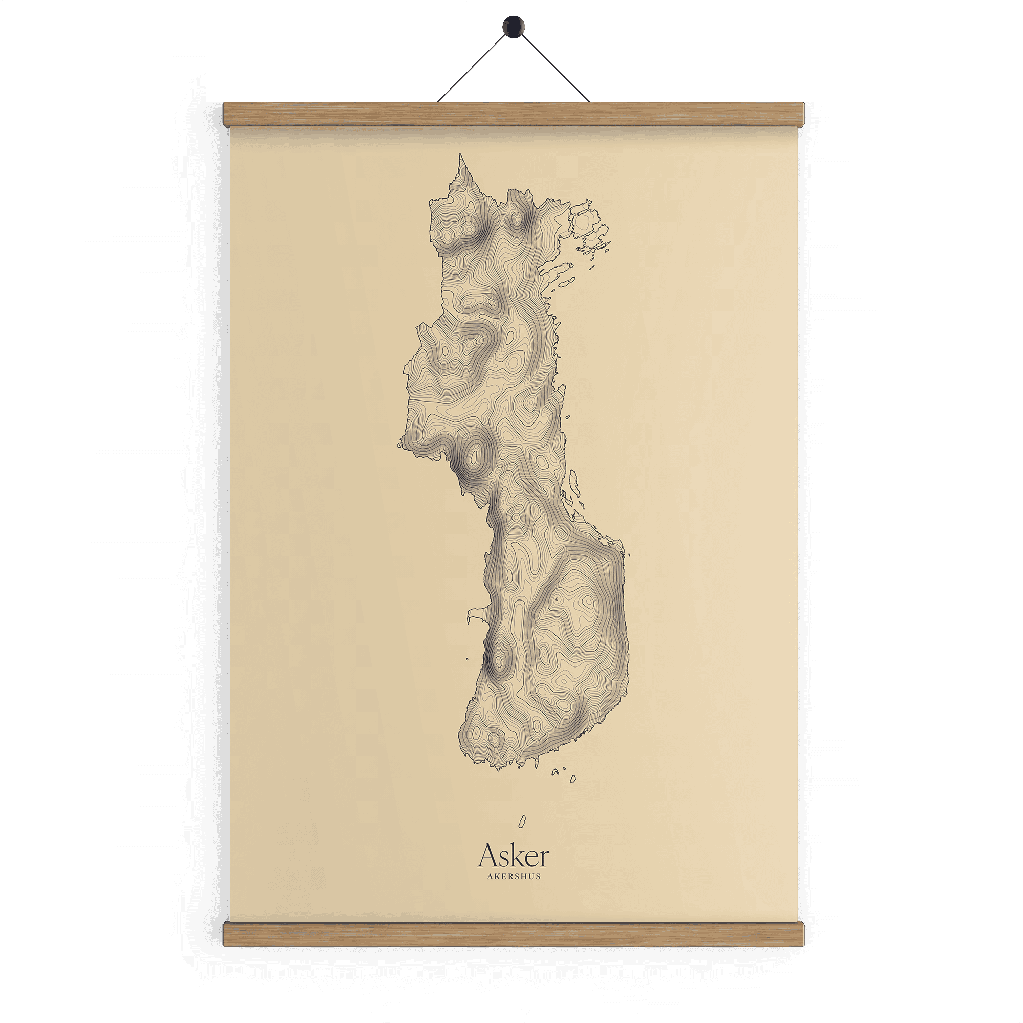 Asker kotekart - Sandstein